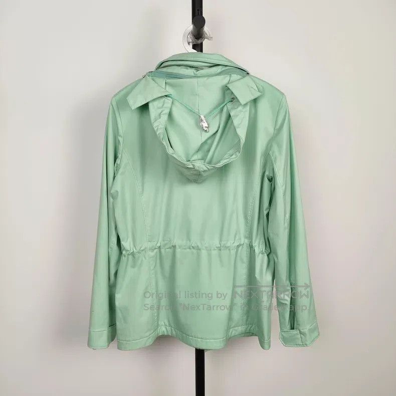 Loro Piana Loro Piana Teal Green Traveller Women's Traveler Jacket Size XS / US 0-2 / IT 36-38 - 2 Thumbnail