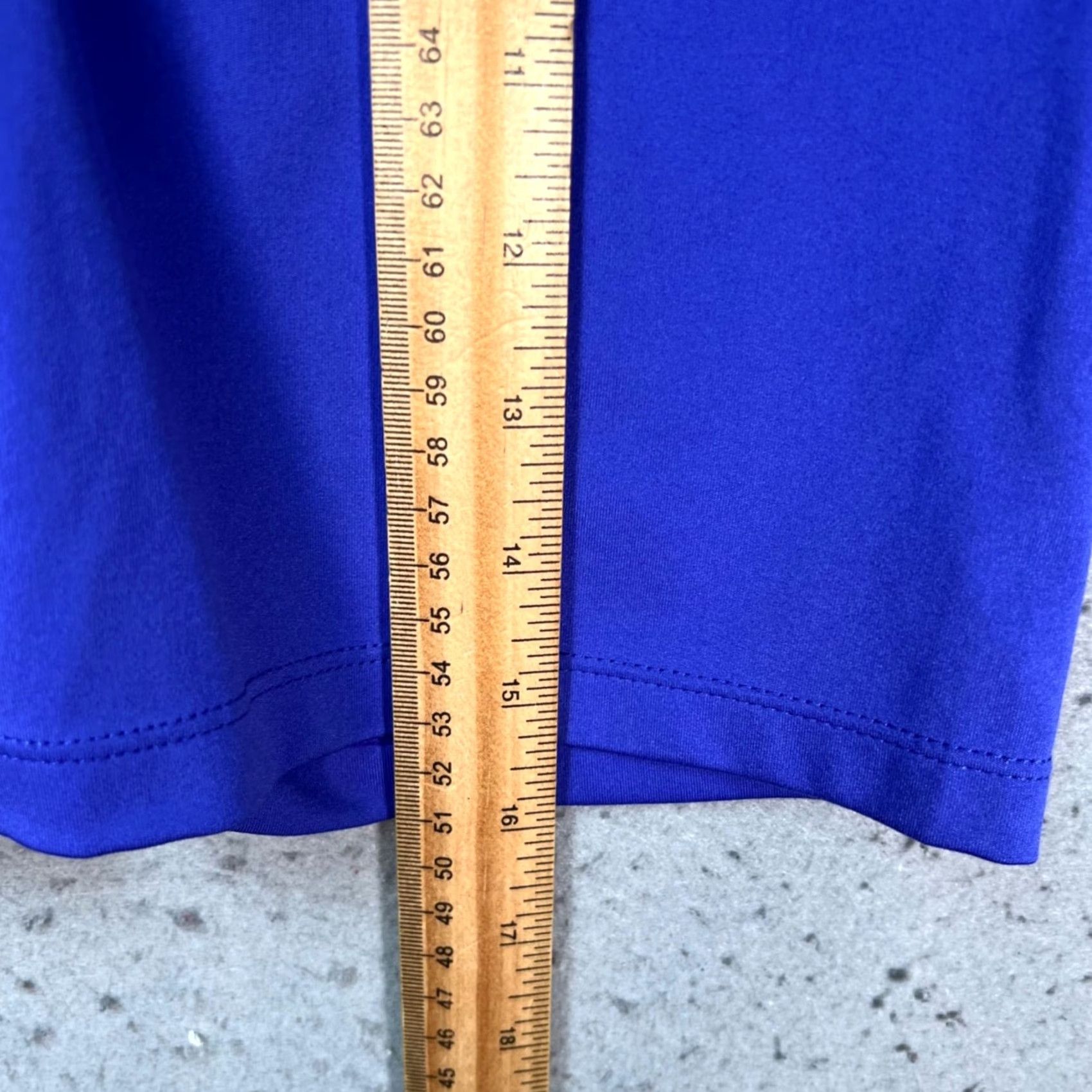 Nike Nike Dri-Fit Womens Shorts Size Small Blue Athletic Running Yoga ShortS Size 28" / US 6 / IT 42 - 7 Thumbnail