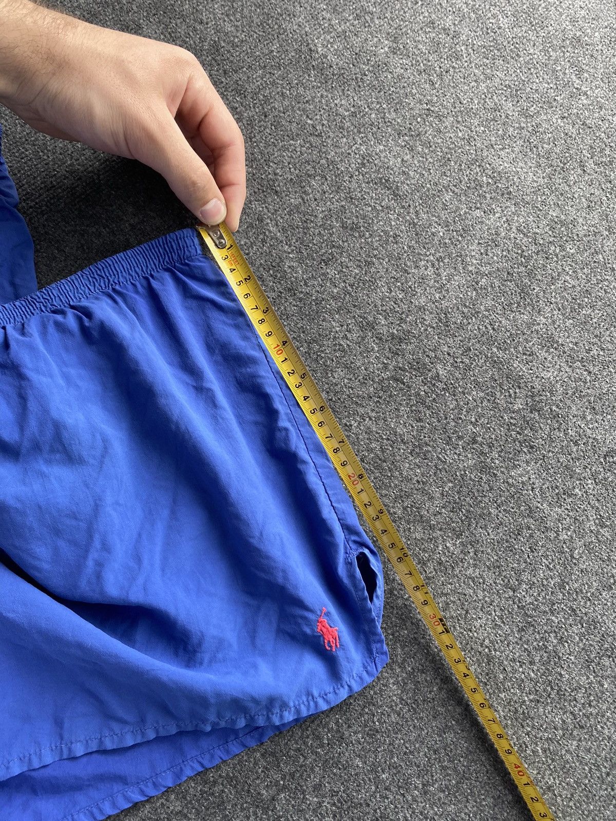 Polo Ralph Lauren 🔥Polo Ralph Lauren Usa Vintage Blue shorts 34/M mens rare Size US 34 / EU 50 - 6 Thumbnail
