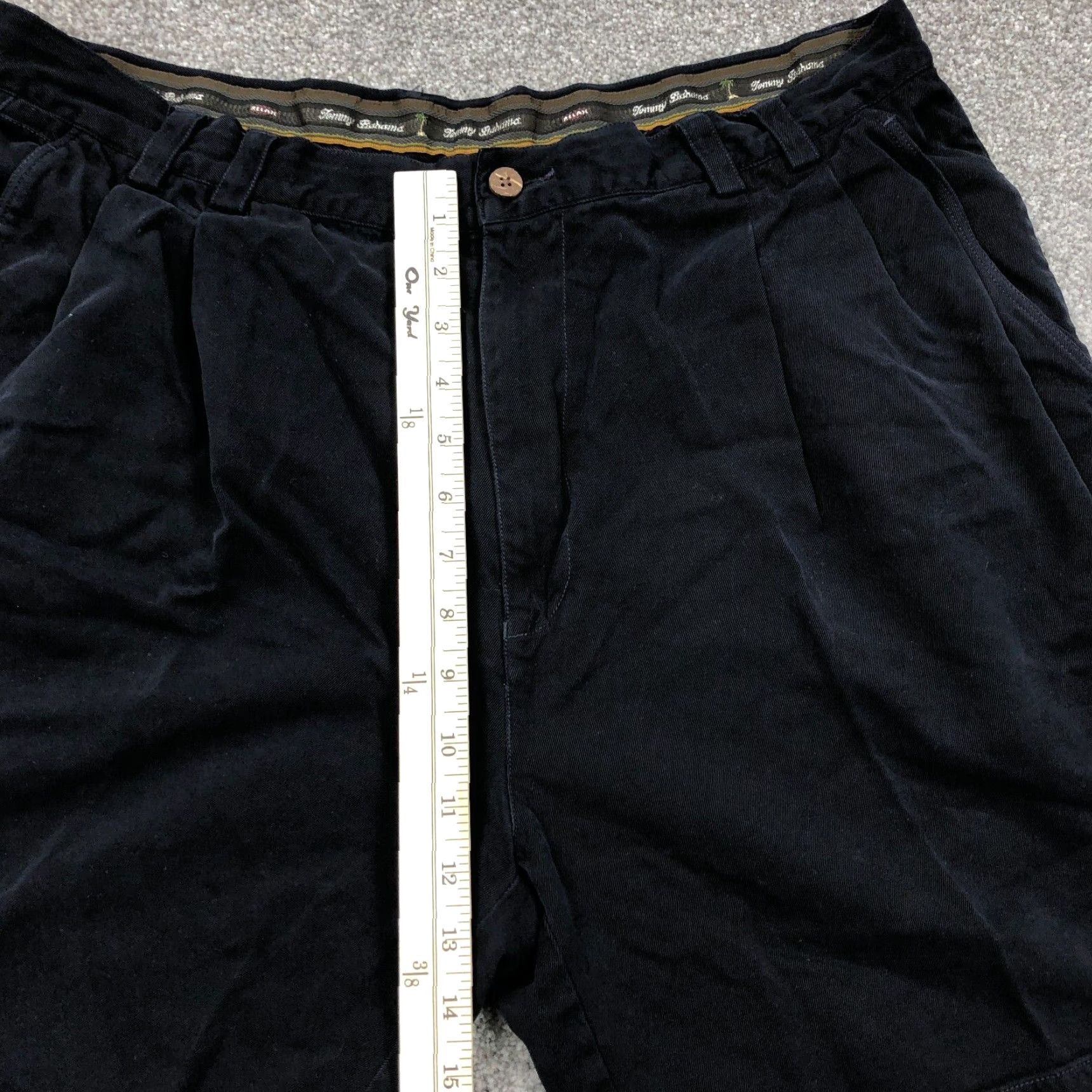 Tommy Bahama Tommy Bahama Chino Shorts Men 38 Navy Blue Twill Pleated Front Silk Beach Golf Shirt Casual Men's 38 Blue Chino Shorts Size US 38 / EU 54 - 5 Thumbnail