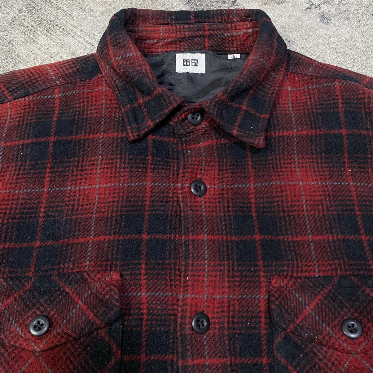 Japanese Brand × Uniqlo Uniqlo Flannel Button Up Shirt Size US L / EU 52-54 / 3 - 5 Thumbnail