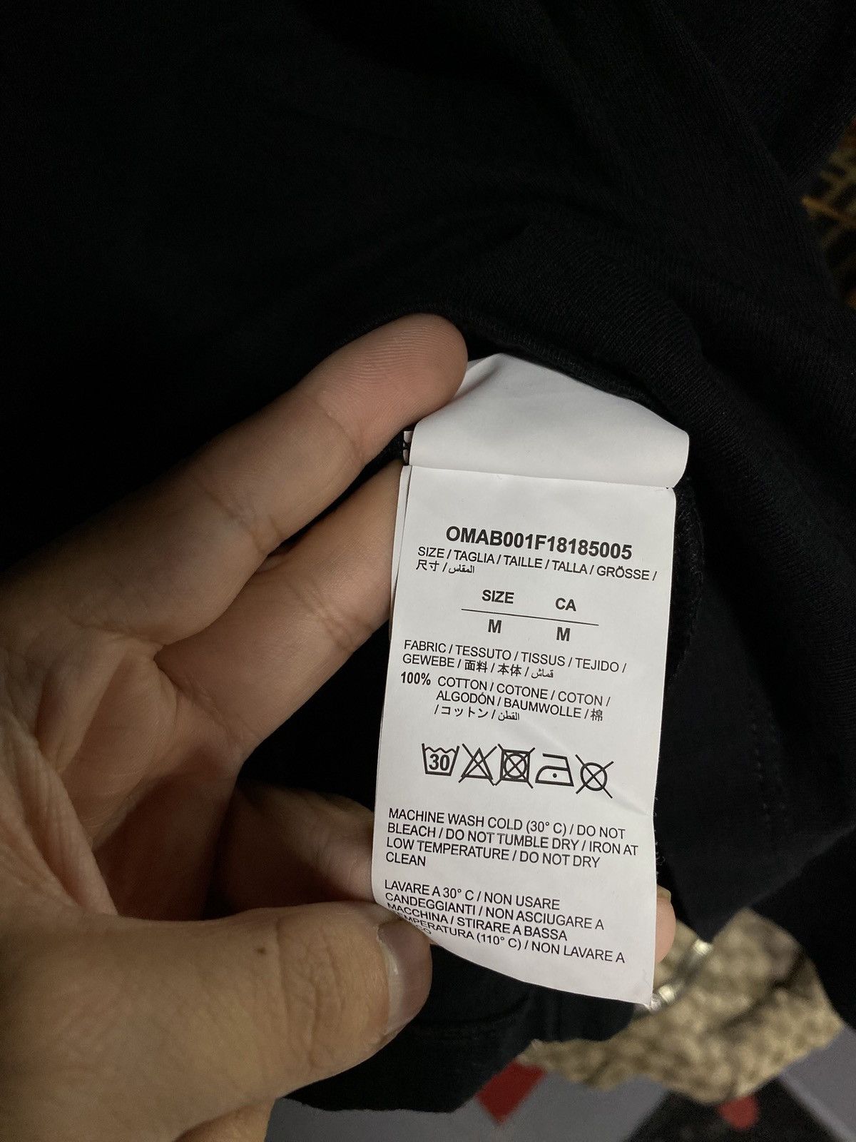Off-White Off-White Virgil Abloh Impressionism Long Sleeve T-Shirt Med Size US M / EU 48-50 / 2 - 8 Thumbnail
