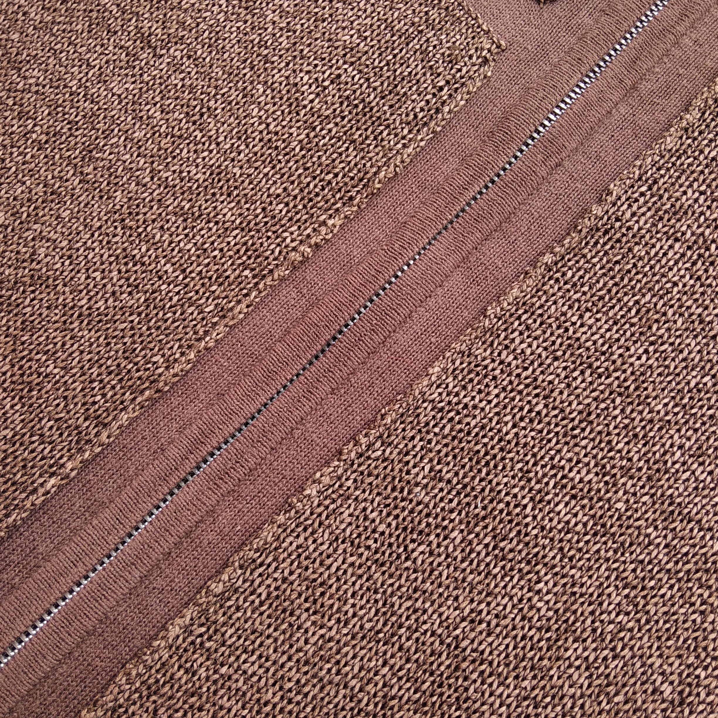 If Six Was Nine Vintage 90s BRECKENRIDGE Japanese Brand Mesh Knit Zipper Size US M / EU 48-50 / 2 - 4 Thumbnail