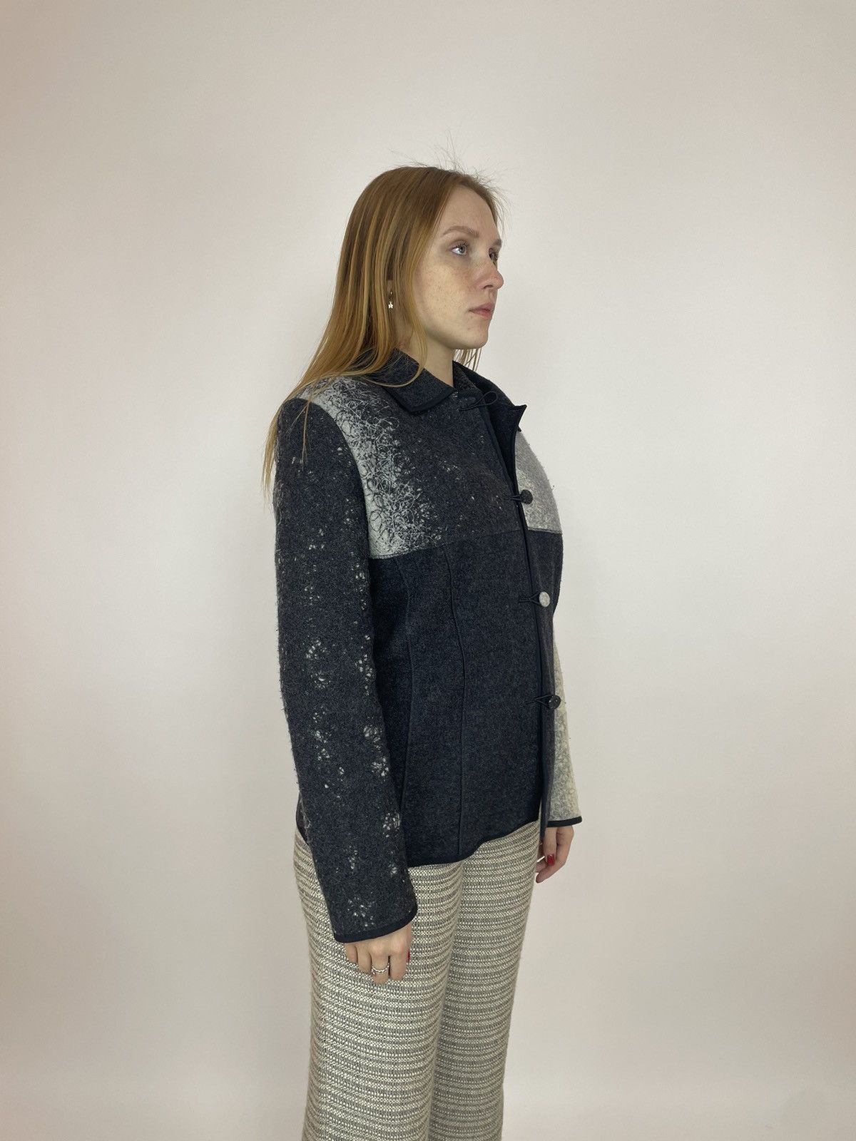 Vintage ET DIEU CREA LA FEMME Wool coat Womens size 44 Size M / US 6-8 / IT 42-44 - 5 Thumbnail