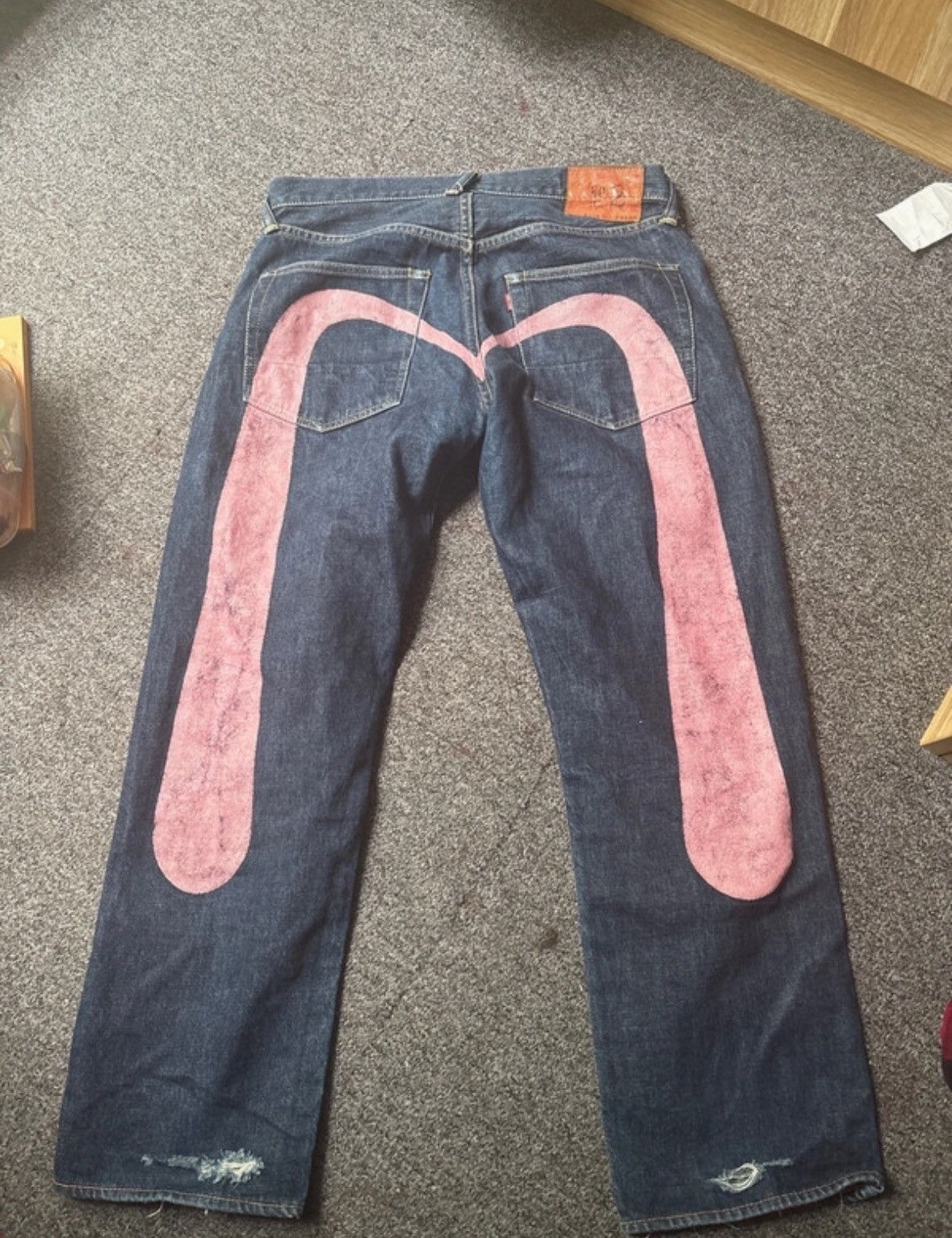 Evisu Pink Evisu jeans Size US 32 / EU 48 - 1 Thumbnail
