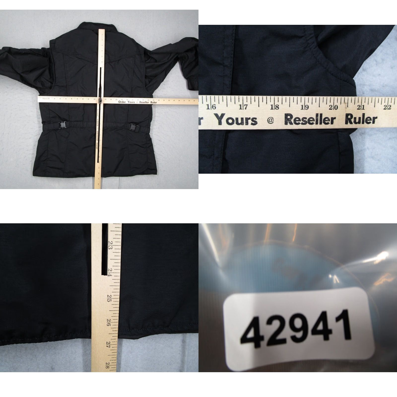 Vintage VINTAGE Gary Nesse Jacket Mens Medium Black Full Zip Convertible Sleeves Pockets 90s Outdoor Military Style Mens M Black/Nylon Size US M / EU 48-50 / 2 - 8 Thumbnail
