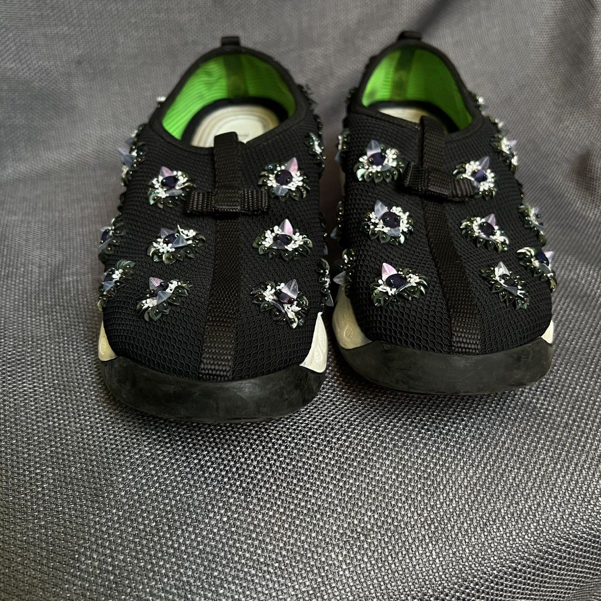 Dior Dior Fusion Embellished Mesh Sneakers Black Size US 8 / IT 38 - 9 Thumbnail