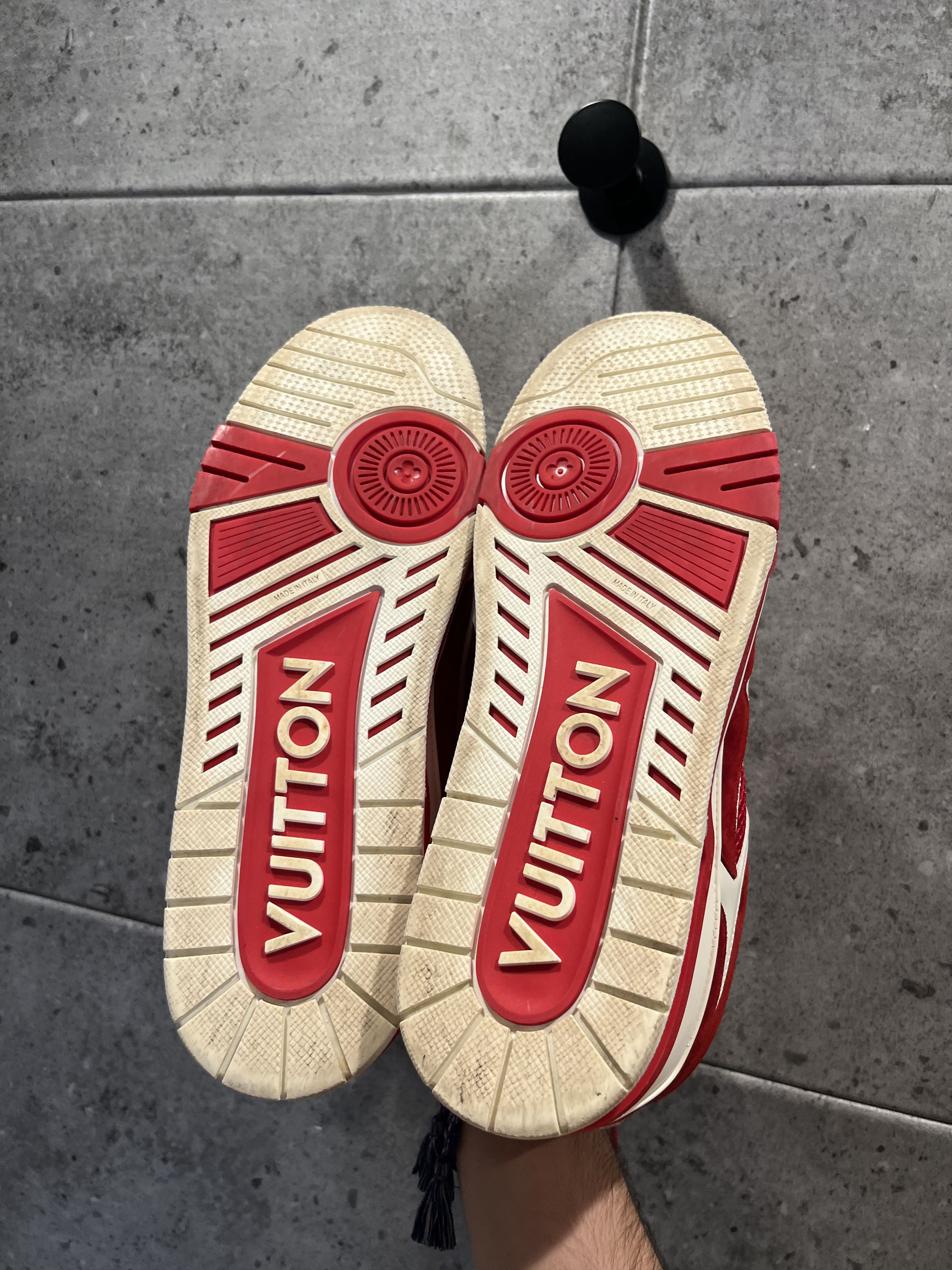 Louis Vuitton × Virgil Abloh Louis Vuitton Virgil abloh skate sneakers Size US 12 / EU 45 - 3 Thumbnail