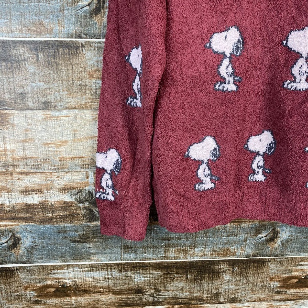 Peanuts DL Peanuts Pique Red Knitwear sweatshirt #C1059 Size M / US 6-8 / IT 42-44 - 16 Thumbnail