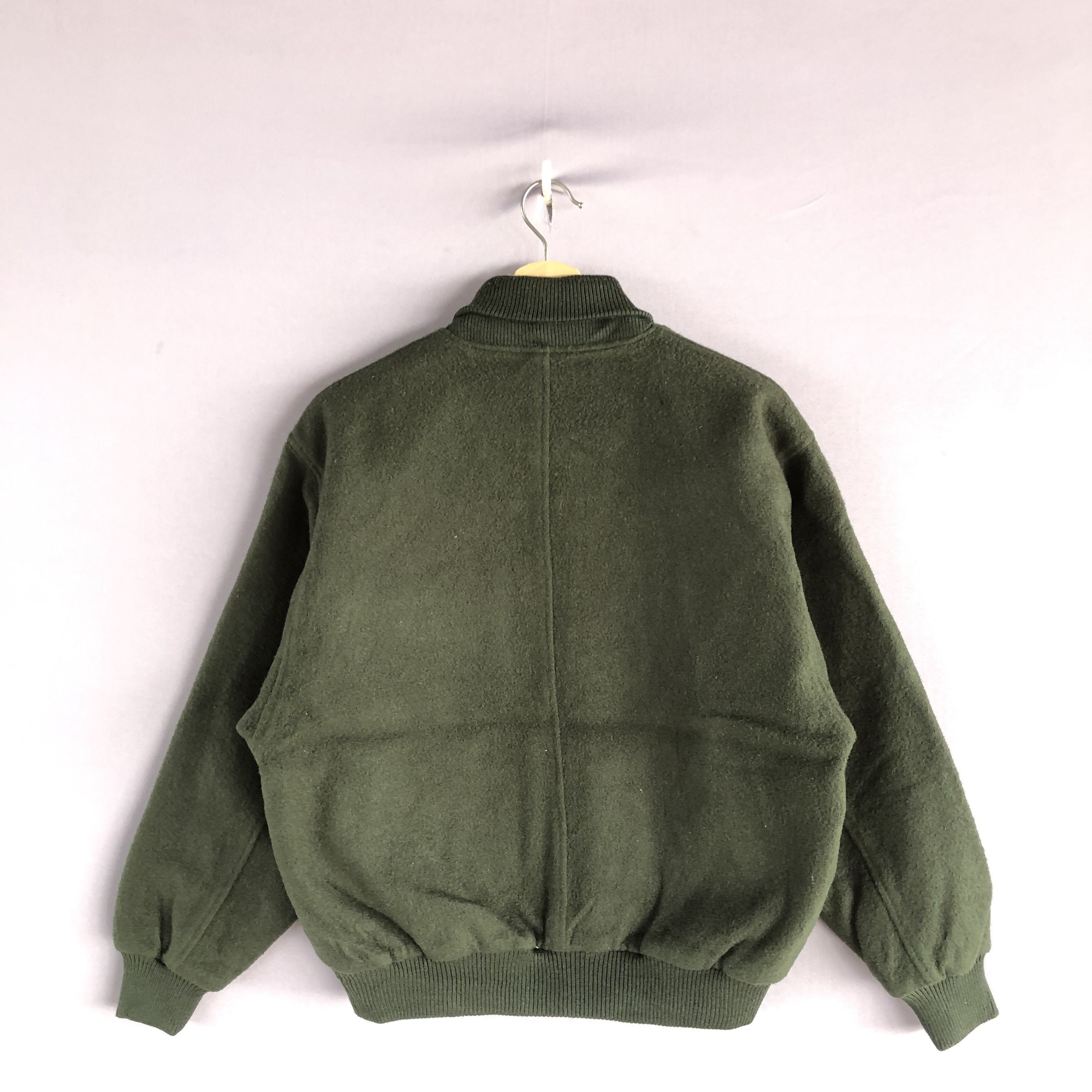 Japanese Brand × Vintage Vintage 80s Orb Japanese Wool Varsity Quilted Jackets Size US M / EU 48-50 / 2 - 2 Thumbnail