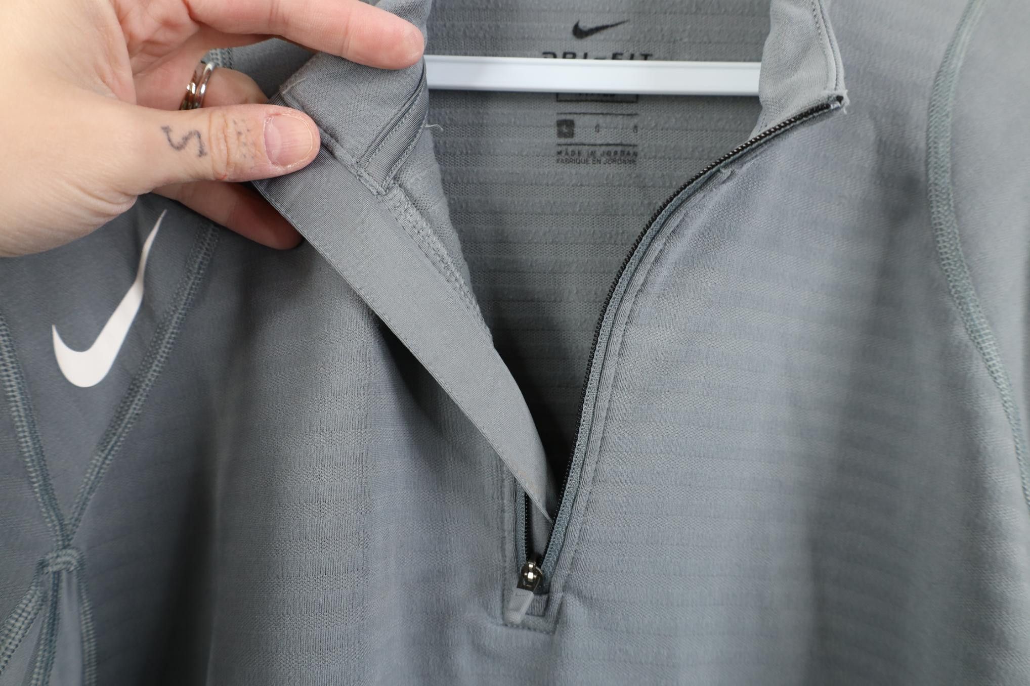 Nike Nike Pro Hyperwarm Compression Fleece Lined Jacket Shirt Top Size US L / EU 52-54 / 3 - 8 Thumbnail