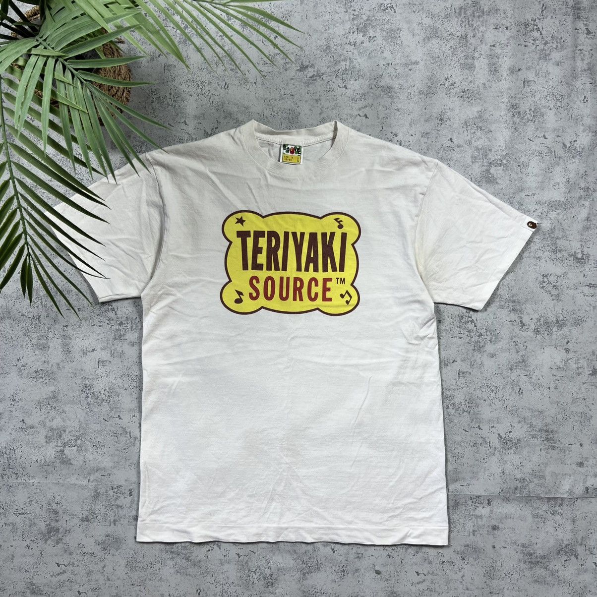 Bape A Bathing Ape Teriyaki Source Vintage Tee T-Shirt Size US L / EU 52-54 / 3 - 1 Thumbnail