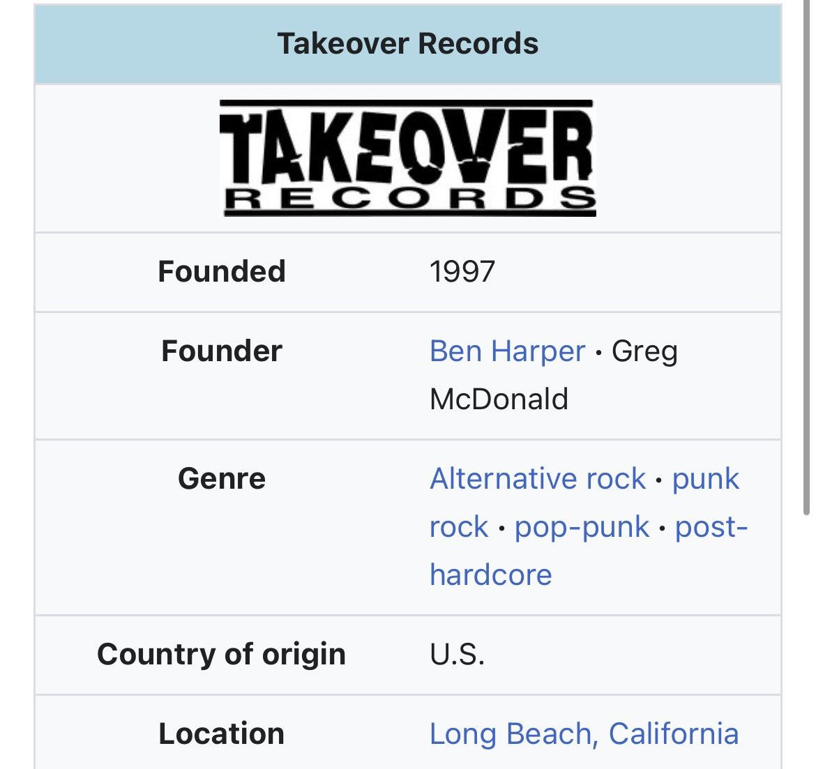 Band Tees Vintage Rare 90s Ben Harper "Takeovers Records" Punk Rock Size US L / EU 52-54 / 3 - 3 Thumbnail
