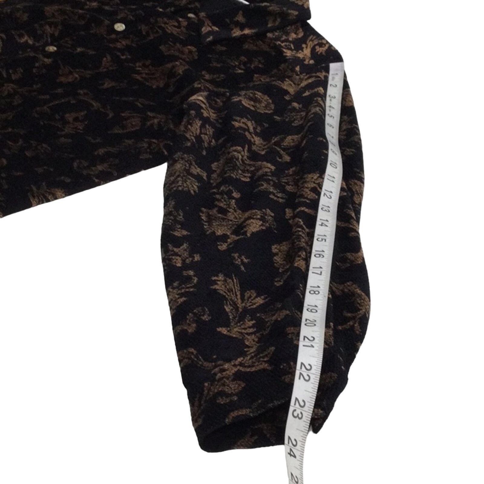 Chicos Chico's Design Black & Gold Vintage Shirt Size 3/XL/16 Size XL / US 12-14 / IT 48-50 - 15 Thumbnail