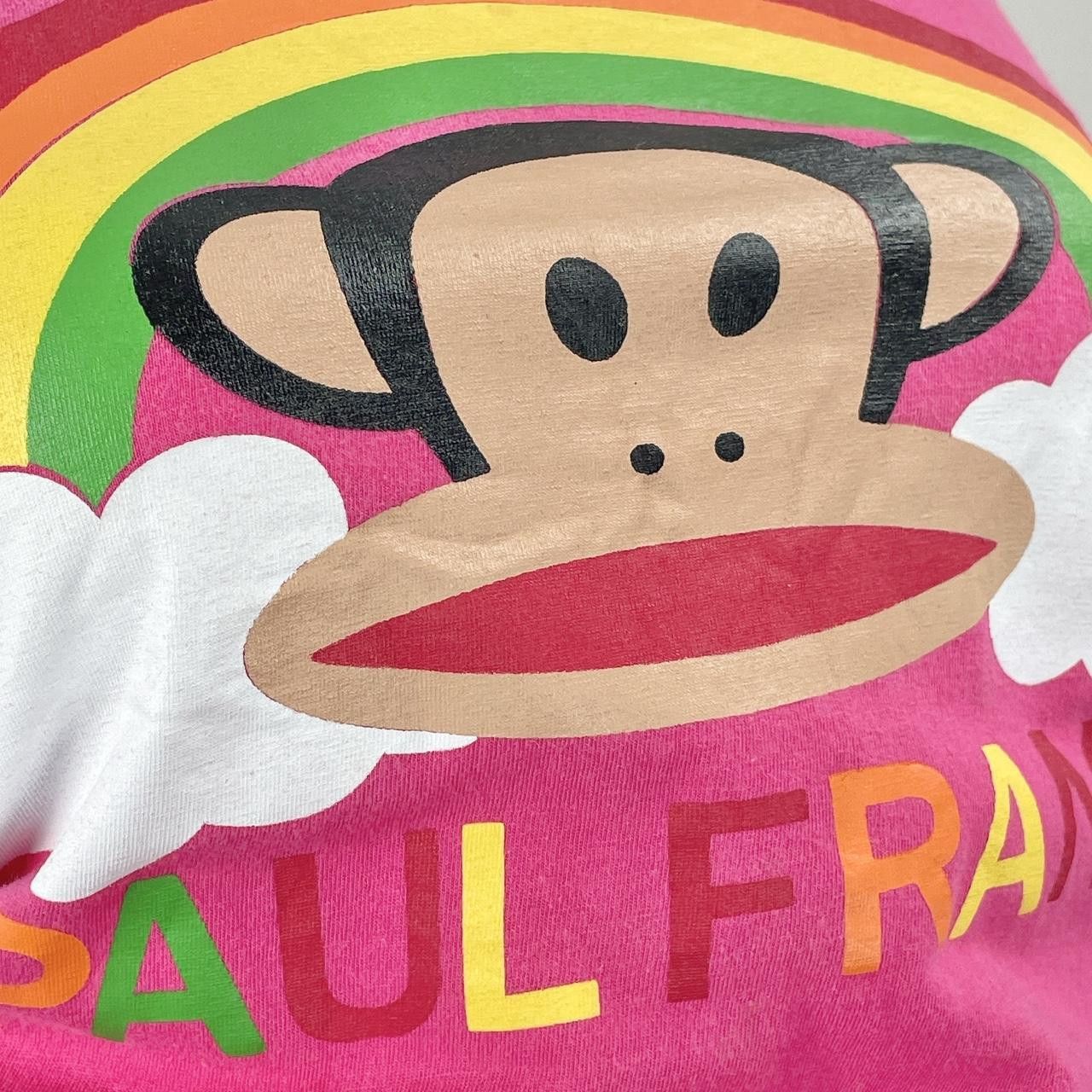 Paul Frank Pink Paul Frank Julius & Friends Rainbow Graphic Tank Top Size S / US 4 / IT 40 - 4 Thumbnail