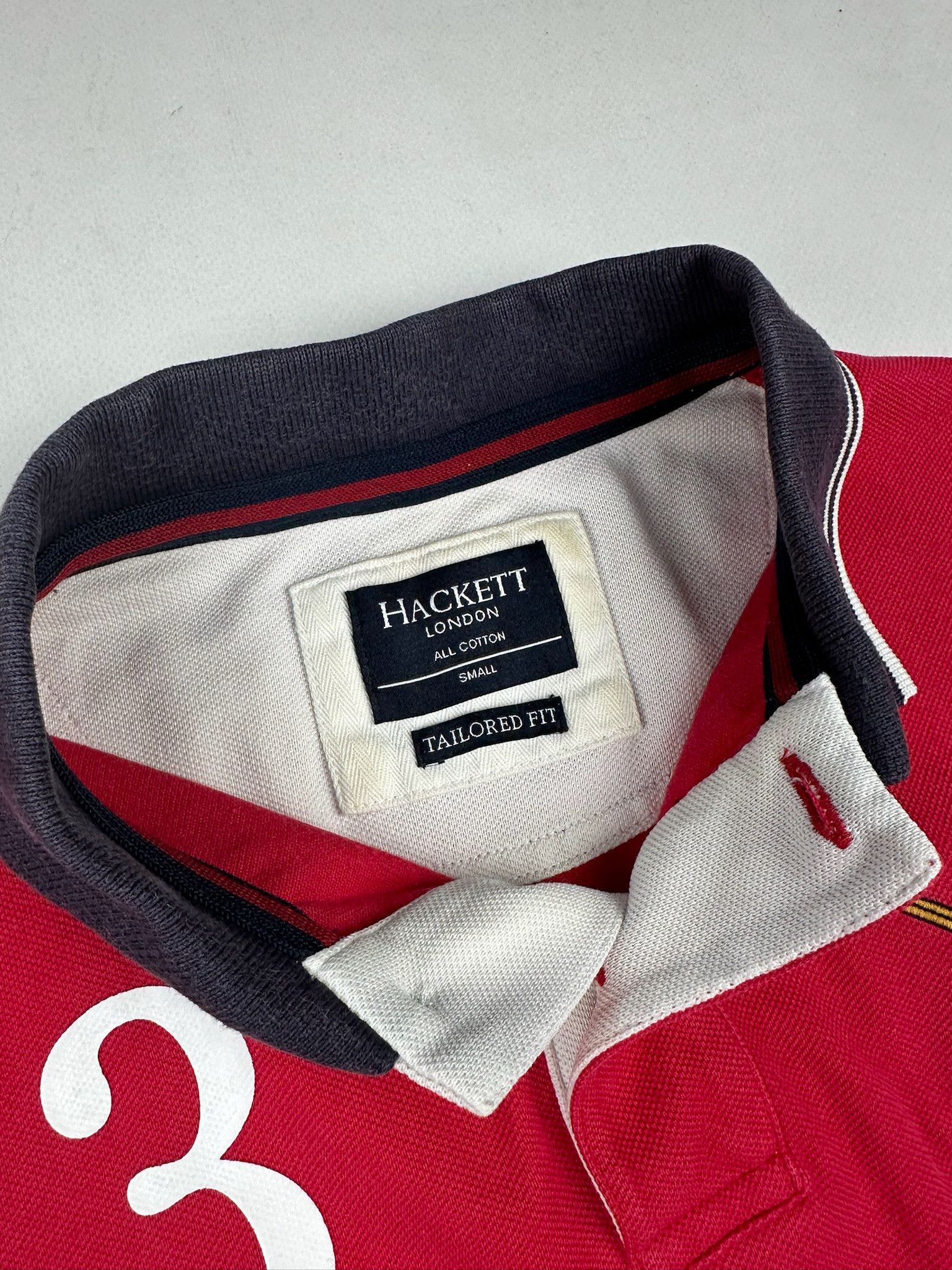 Hackett HACKETT VINTAGE RACING LUXURY POLO SHIRT Size US S / EU 44-46 / 1 - 2 Thumbnail