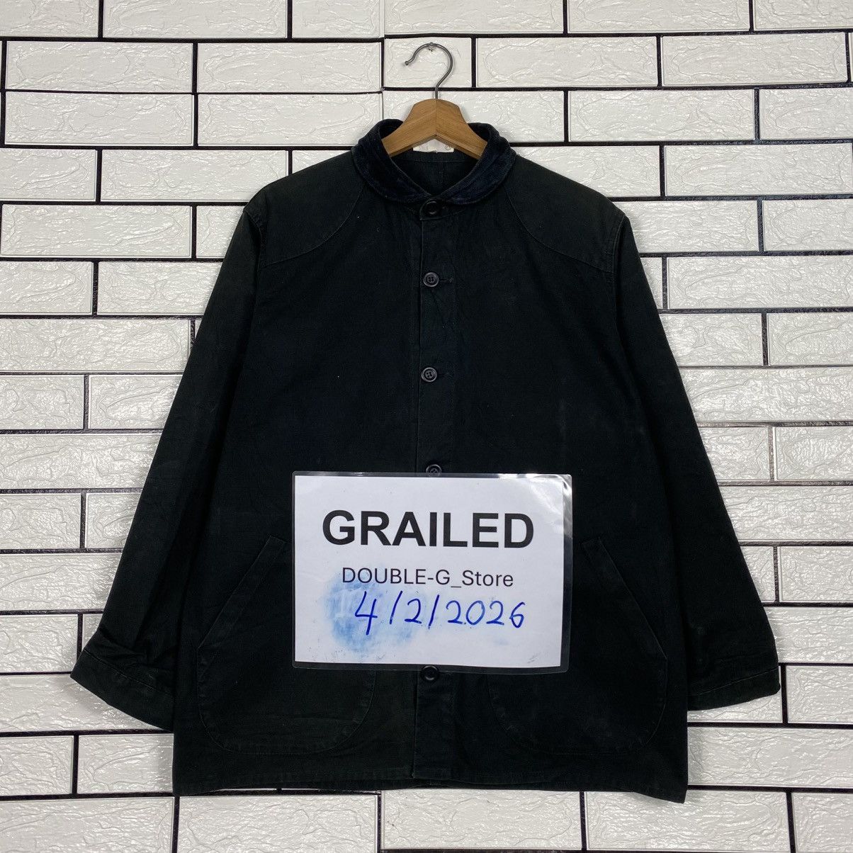Japanese Brand 📌Vintage Button Chore Jacket Unbranded Issey Miyake Size US M / EU 48-50 / 2 - 1 Thumbnail