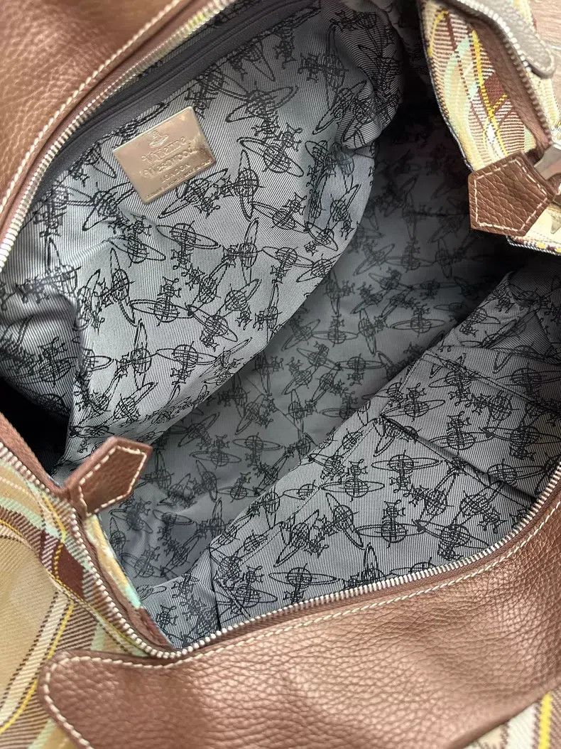 Vivienne Westwood Vivienne Westwood size os Classic Plaid Tote Bag Size ONE SIZE - 7 Thumbnail