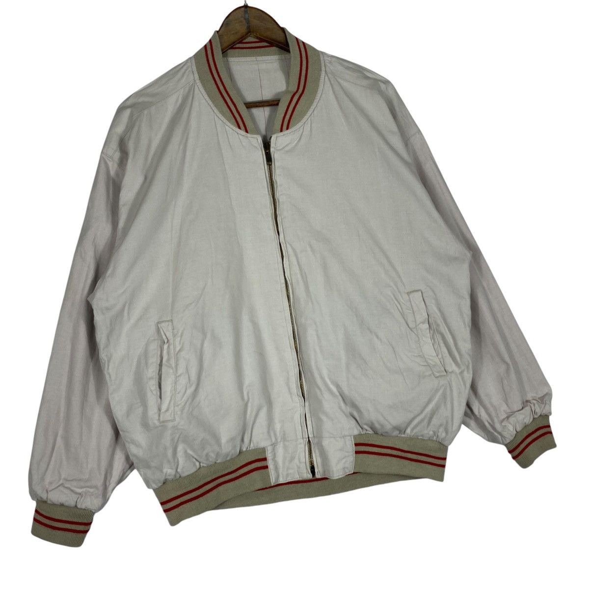MLB Vintage 90s Boston Red Sox Reversible Bomber Jacket Size US S / EU 44-46 / 1 - 11 Thumbnail