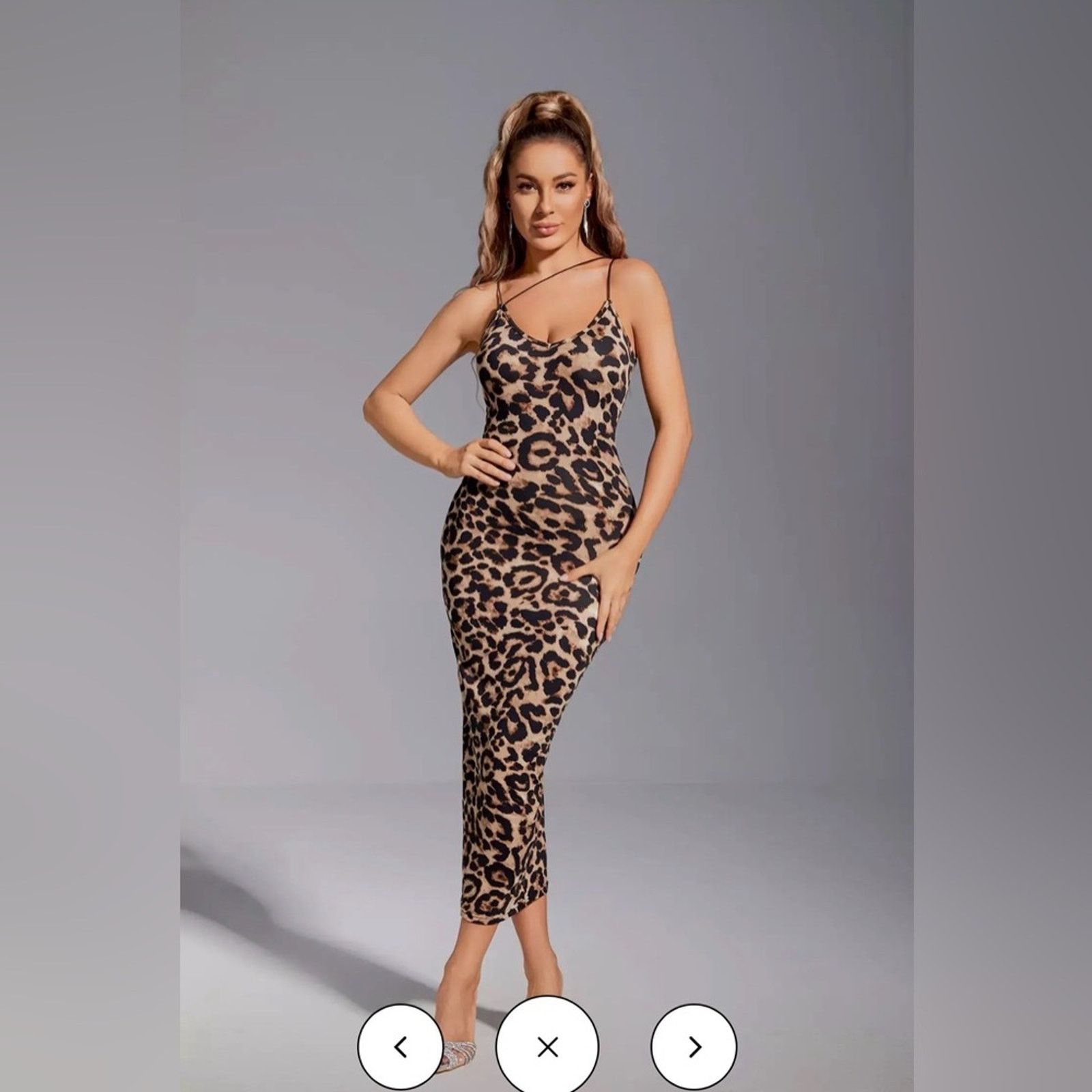 Other New Chic Animal Print Maxi Dress size S Size XS / US 0-2 / IT 36-38 - 1 Thumbnail