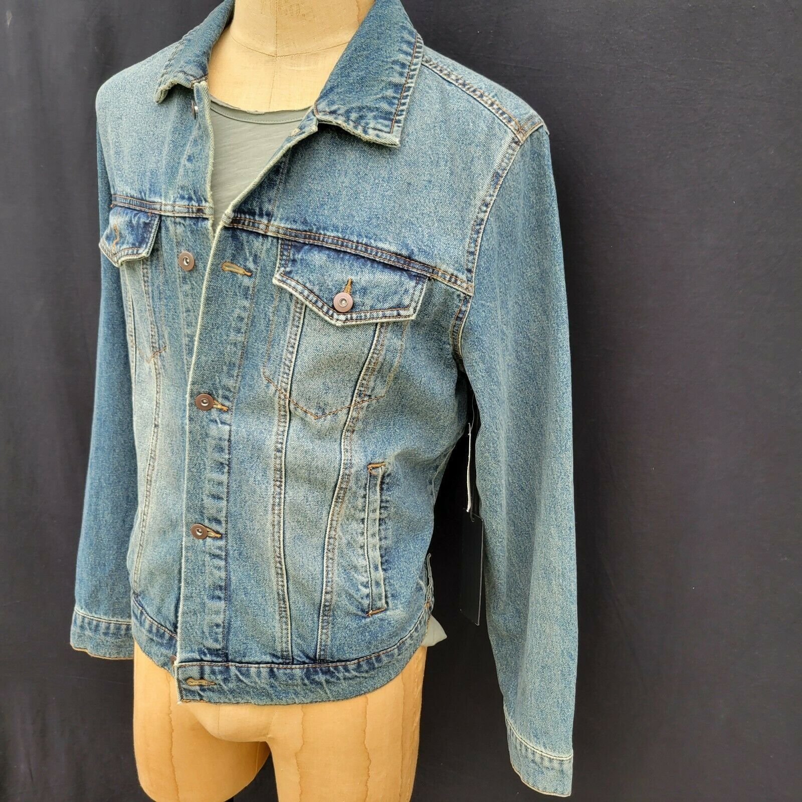 Other Men's Lazer Denim Jacket. XL Size US XL / EU 56 / 4 - 3 Thumbnail
