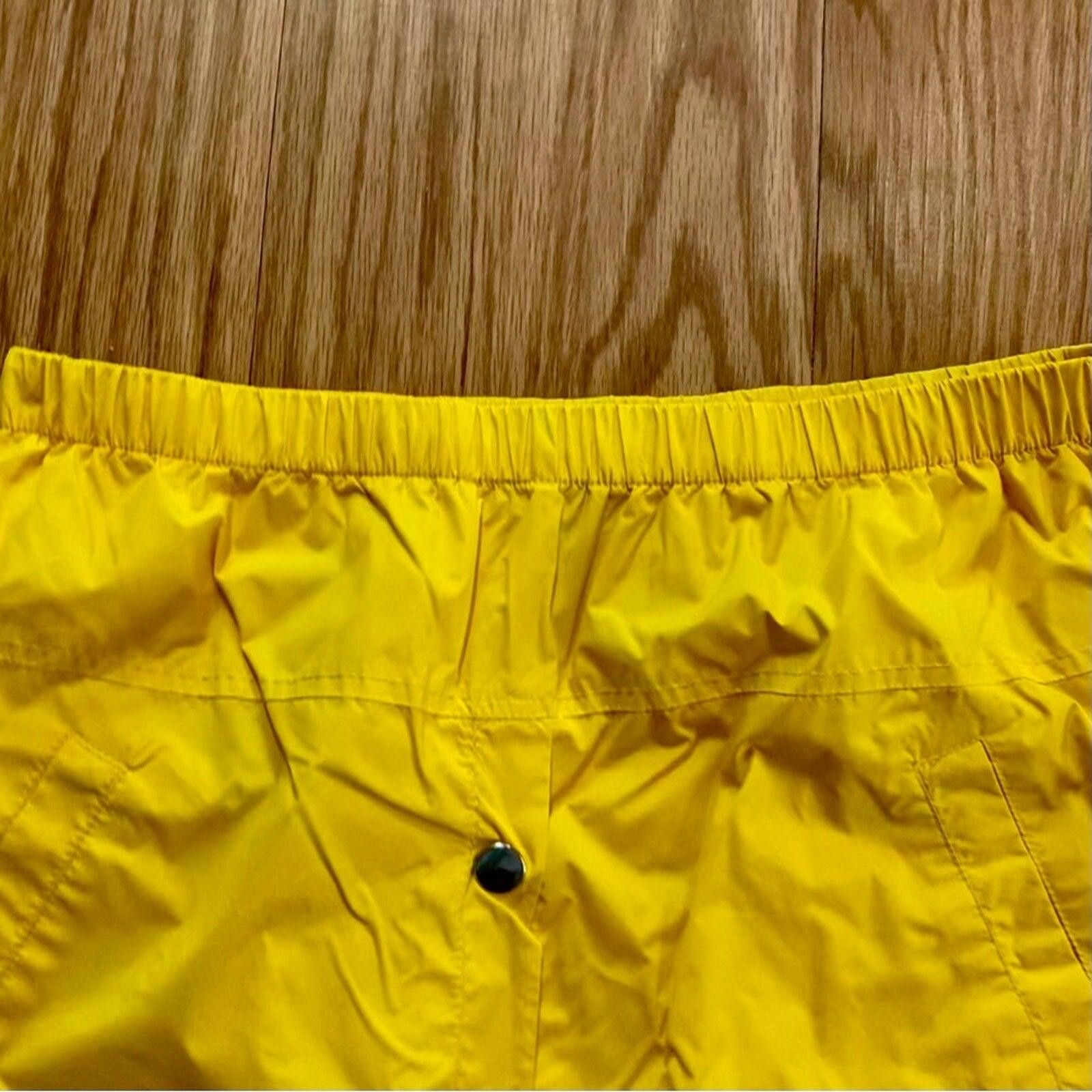 Forever 21 Forever 21 Yellow Raincoat Mini Skirt Y2K Womens Medium Size 32" / US 10 / IT 46 - 3 Thumbnail