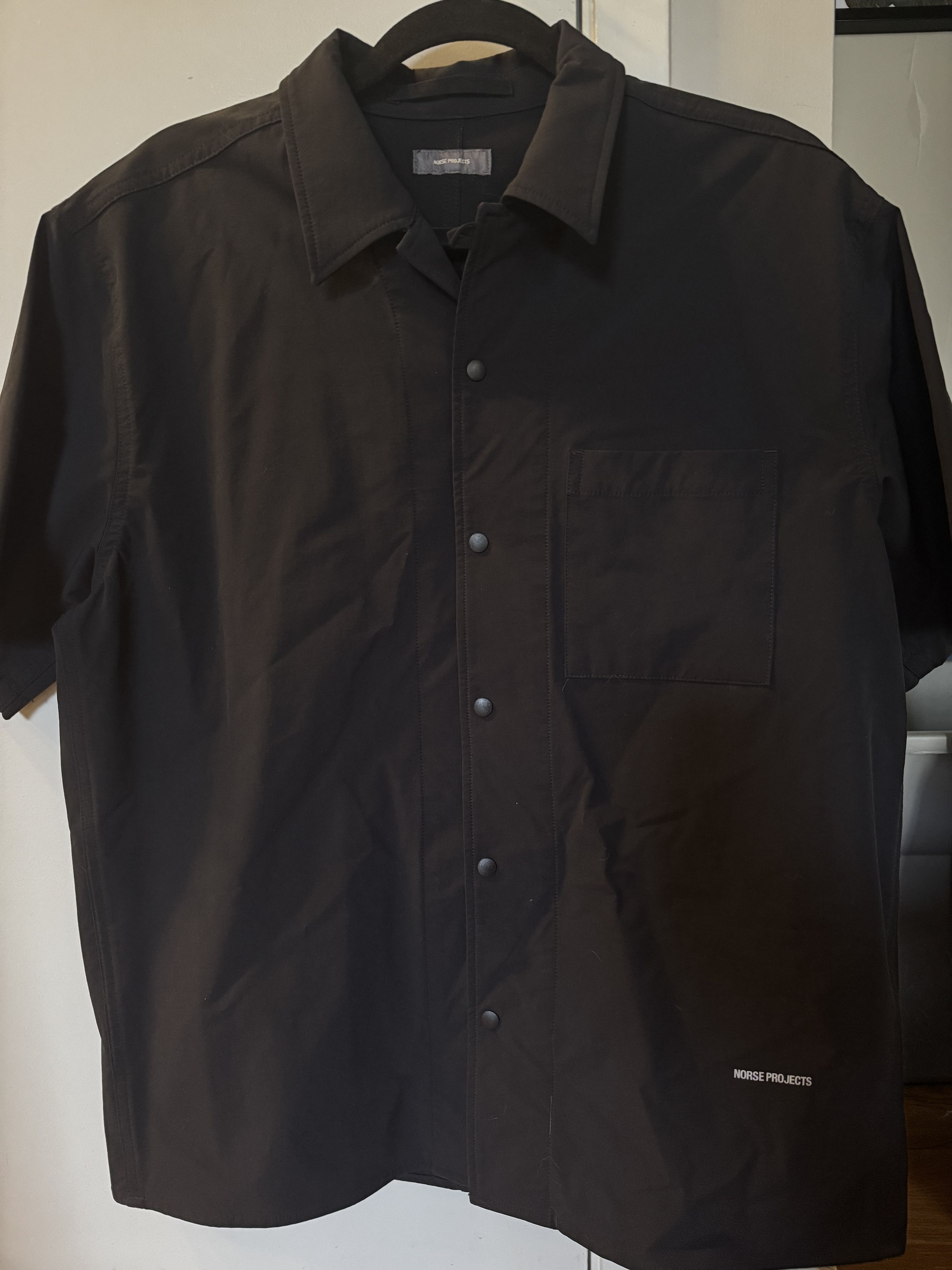 Norse Projects Norse Projects short sleeve nylon shirt Size US M / EU 48-50 / 2 - 2 Thumbnail
