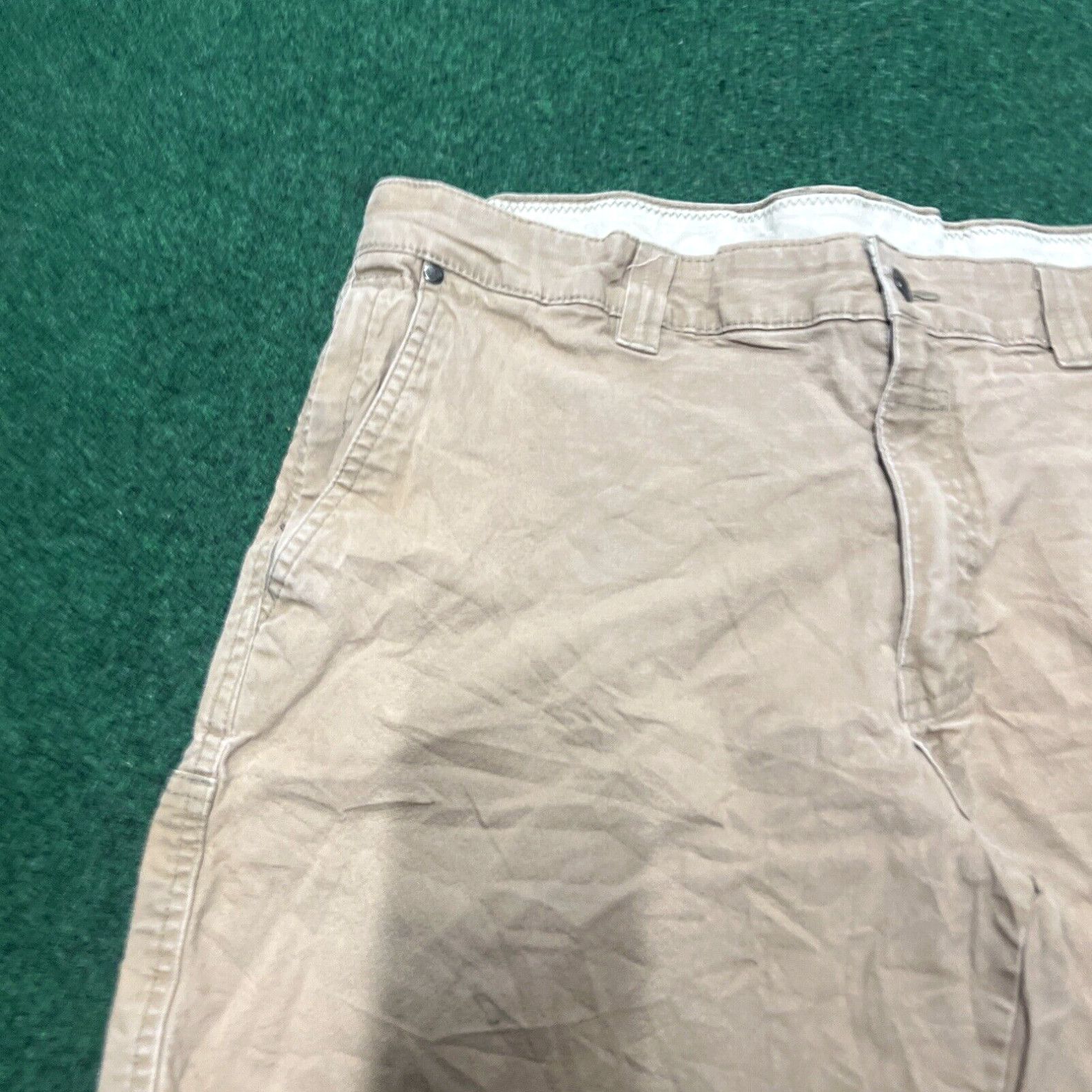 Vintage Columbia Hiking Cargo Shorts Men's Size 36W X 10L Brown Khaki Pockets Outdoor Size US 36 / EU 52 - 2 Thumbnail