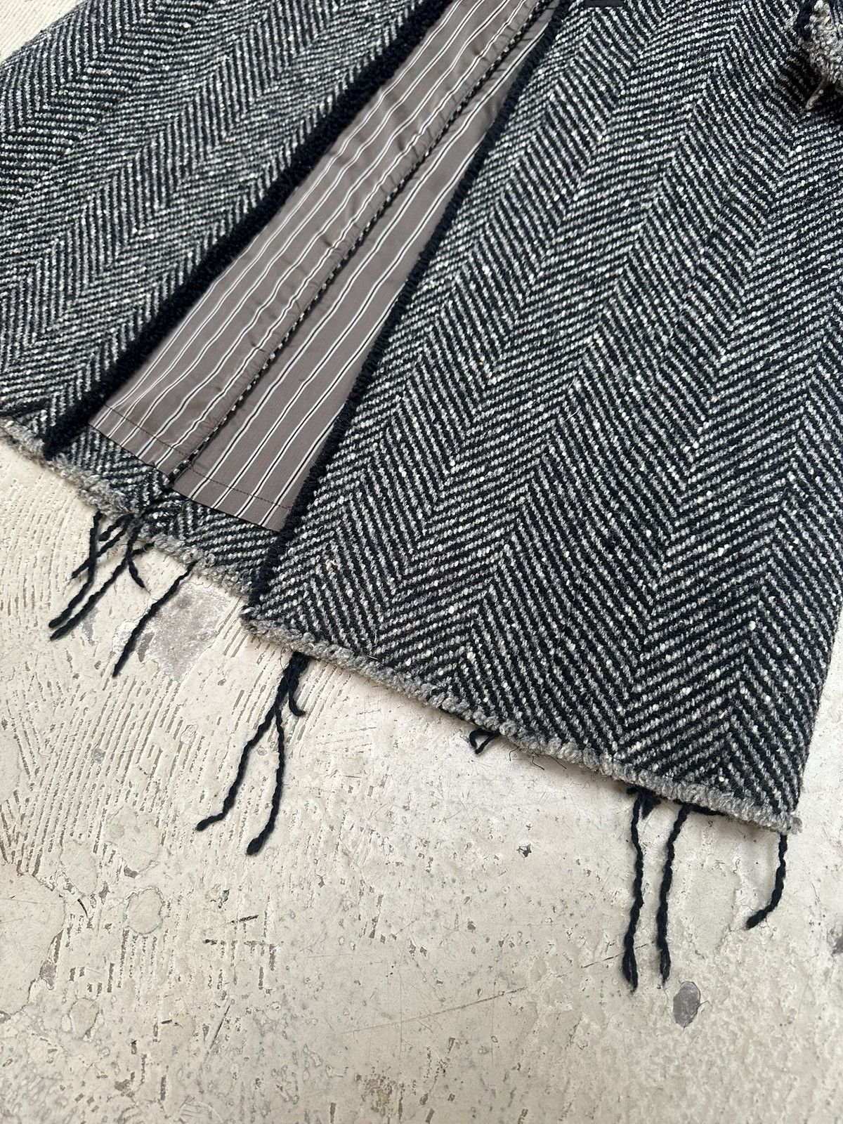 Japanese Brand Japanese designer Full Nelson Distressed wool long coat Size M / US 6-8 / IT 42-44 - 6 Thumbnail