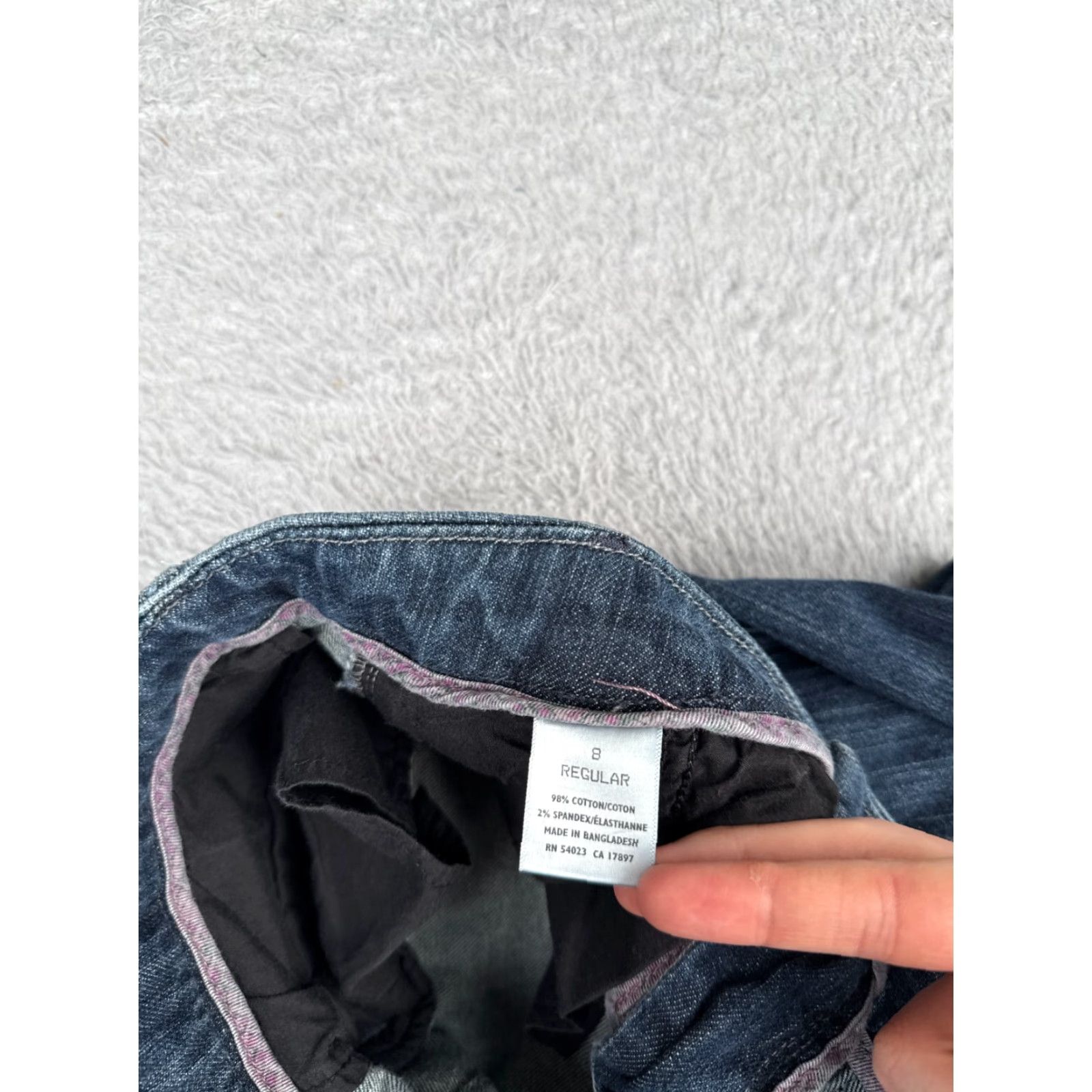 Old Navy Old Navy Jeans Womens 8 Blue Denim Flare Mid Rise Cotton Blend 31x31 Jeans Womens Regular 31 Blue 90s American Designer Mens Girls Size 30" / US 8 / IT 44 - 7 Thumbnail