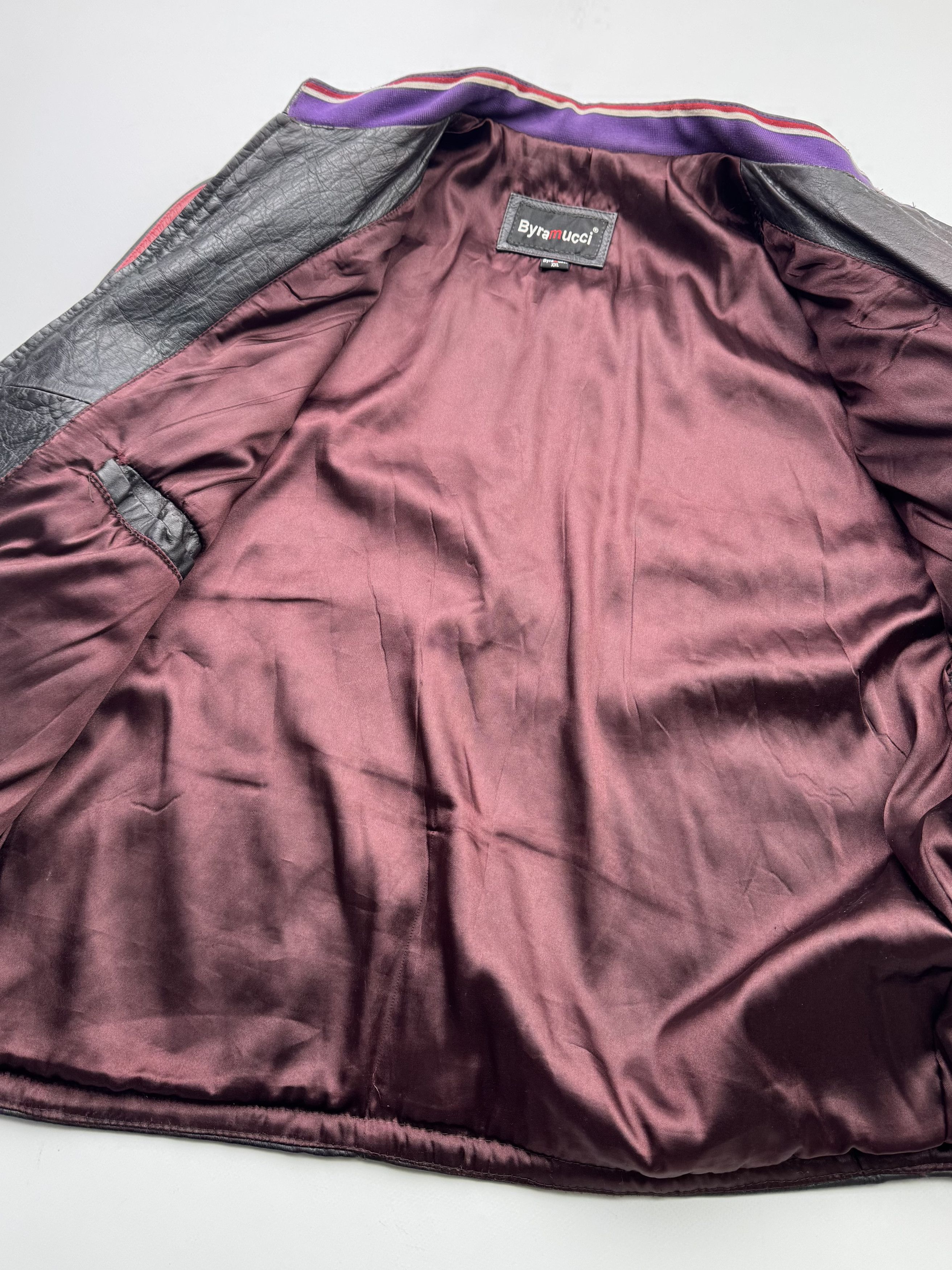 Vintage Vintage Leather Racing Style Jacket B503(V219)E2 Size US XXL / EU 58 / 5 - 7 Thumbnail