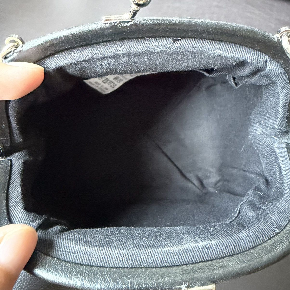 Yohji Yamamoto Yohji Yamamoto - Y’s Kisslock Chain Leather Bag Size ONE SIZE - 7 Thumbnail