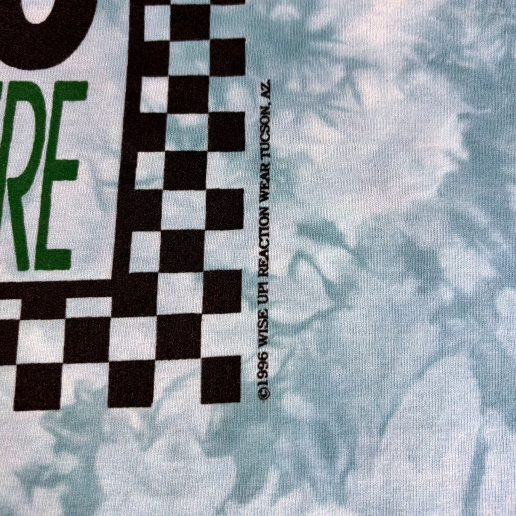 Fruit Of The Loom VINTAGE Fruit of the Loom XL T-Shirt 90s Crew Neck Short Sleeve Graphic Print Blue 1990s Promotional 1996 Size US XL / EU 56 / 4 - 7 Thumbnail