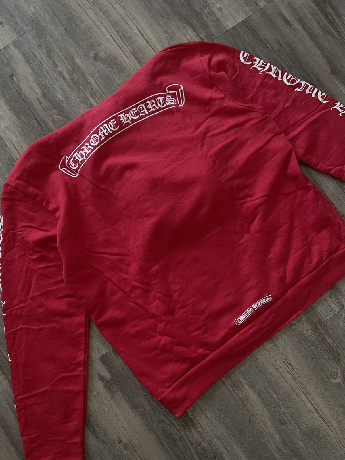 Chrome Hearts Chrome Hearts Red Hoodie Size US S / EU 44-46 / 1 - 3 Thumbnail