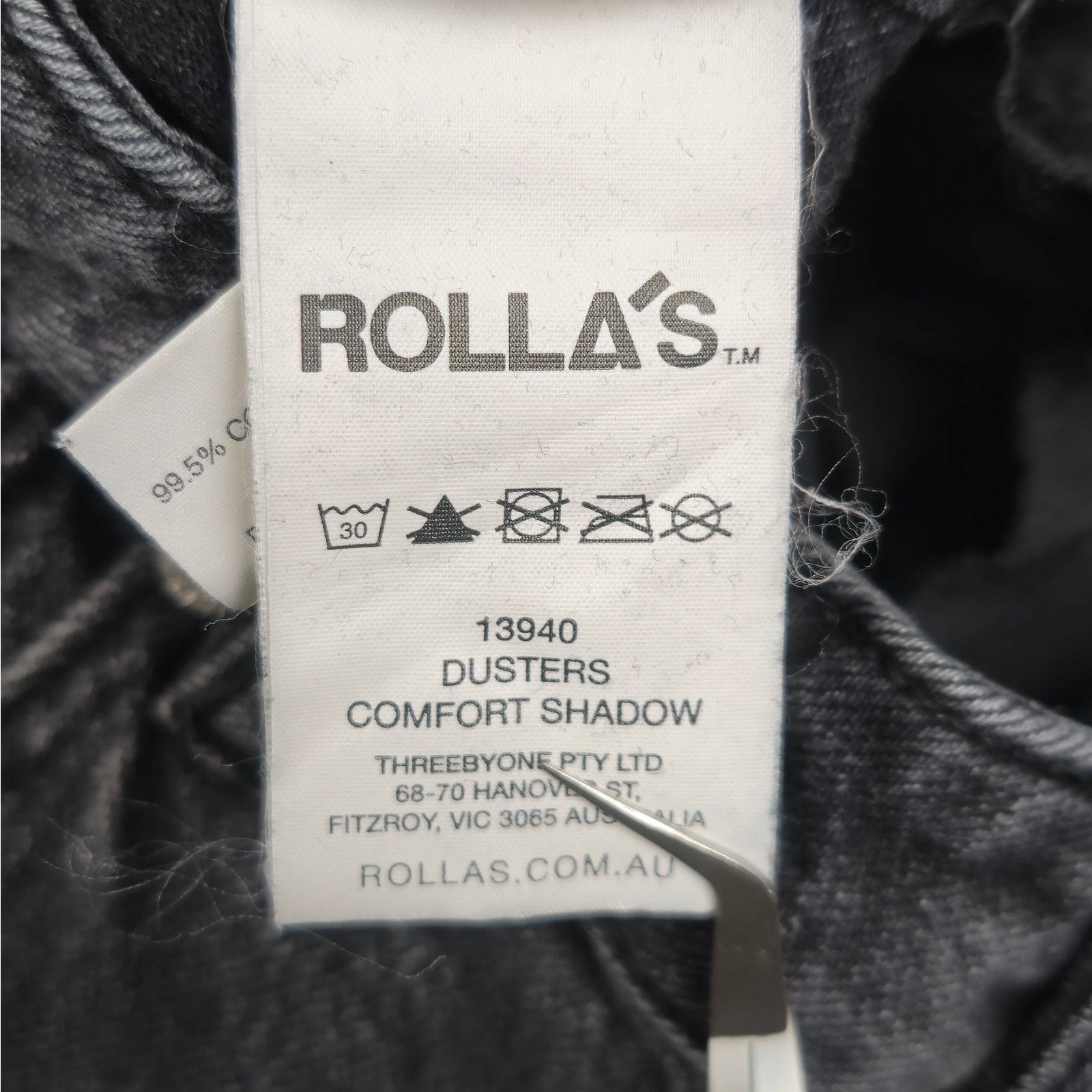 Rolla's Rolla's 26 Dusters Comfort Shadow High Rise Slim Jeans Size 26" / US 2 / IT 38 - 12 Thumbnail