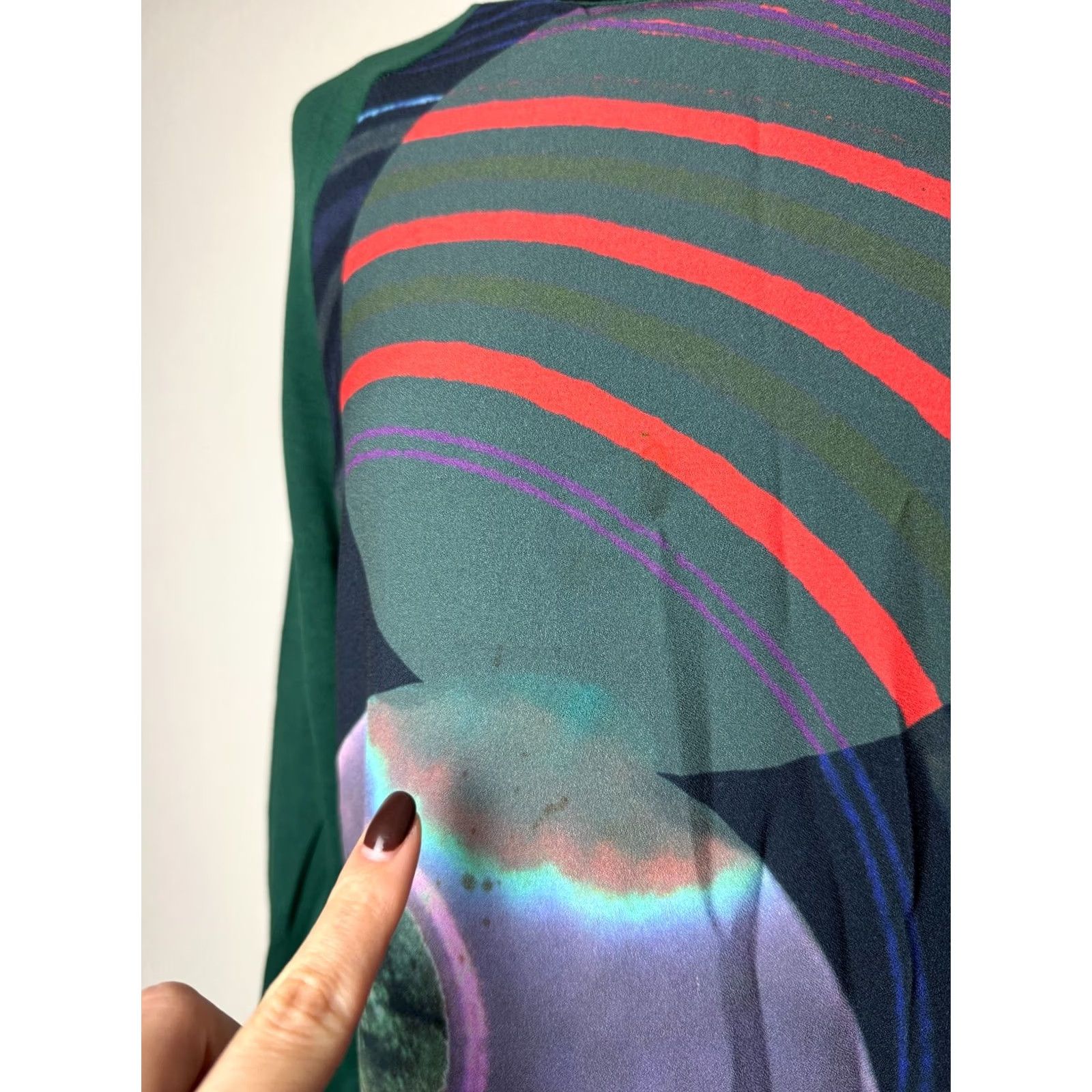 Desigual Desigual Dress Womens XL Multicoloured A-Line Knee Length 91 cm Good condition, has visible small marks on the front Size XL / US 12-14 / IT 48-50 - 3 Thumbnail