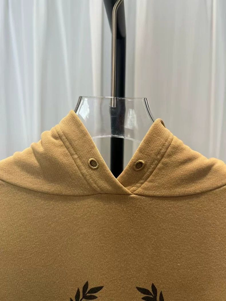 Balenciaga Balenciaga Khaki Wheatear Hoodie Size US M / EU 48-50 / 2 - 3 Thumbnail