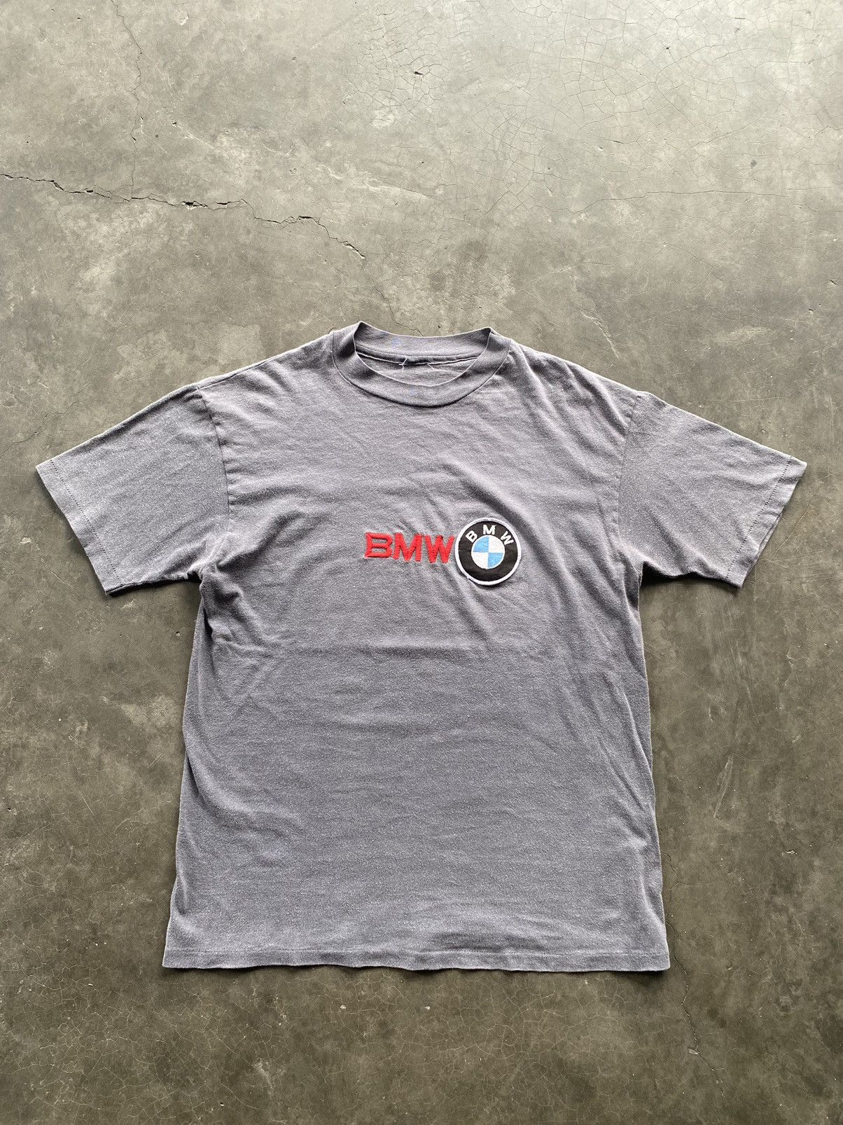 Vintage Vintage Trash Faded Embroidery BMW Shirt Size US L / EU 52-54 / 3 - 1 Thumbnail