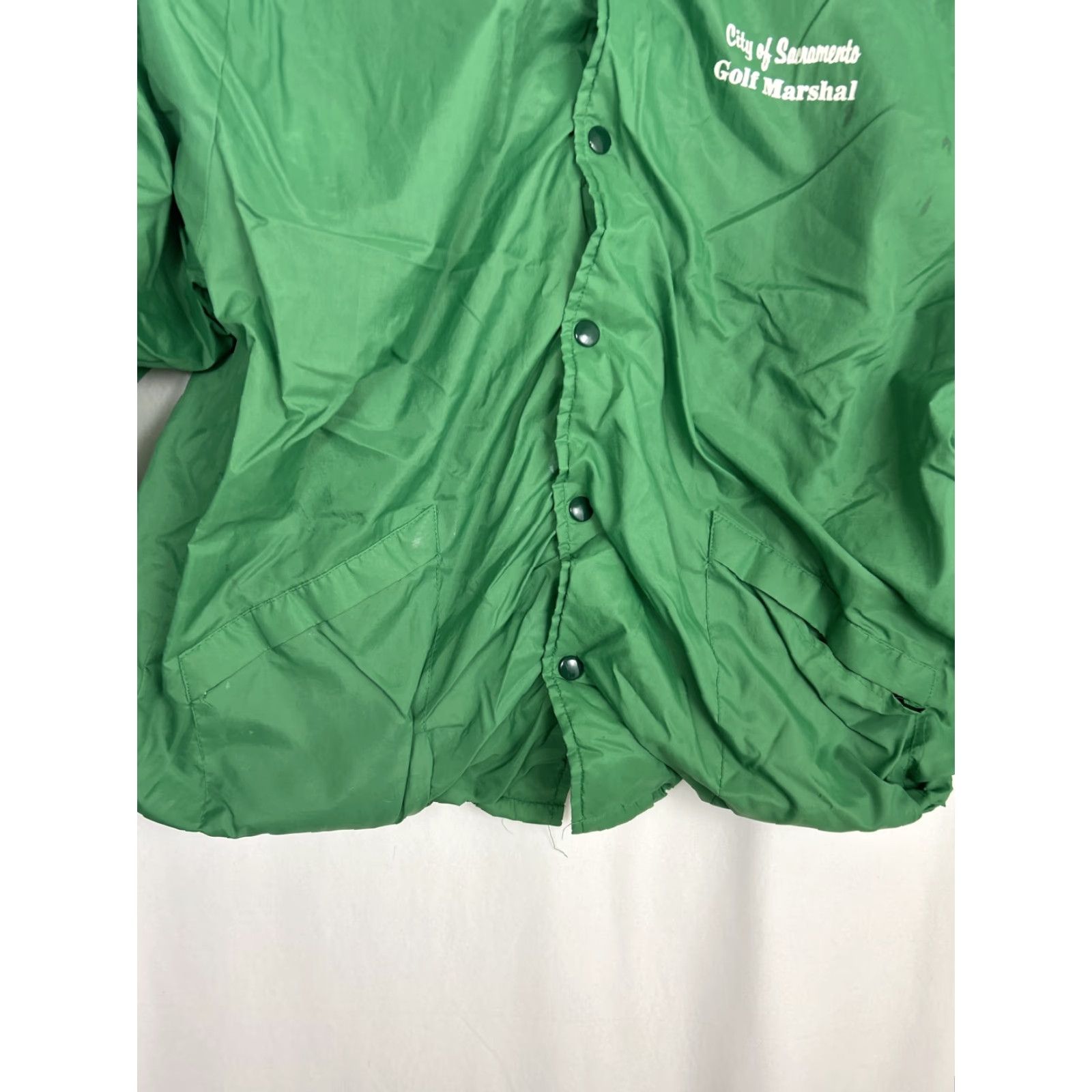 Vintage VINTAGE Aristo Jac Mens Large Green Snap Jacket Bomber Lined Golf Size US L / EU 52-54 / 3 - 6 Thumbnail
