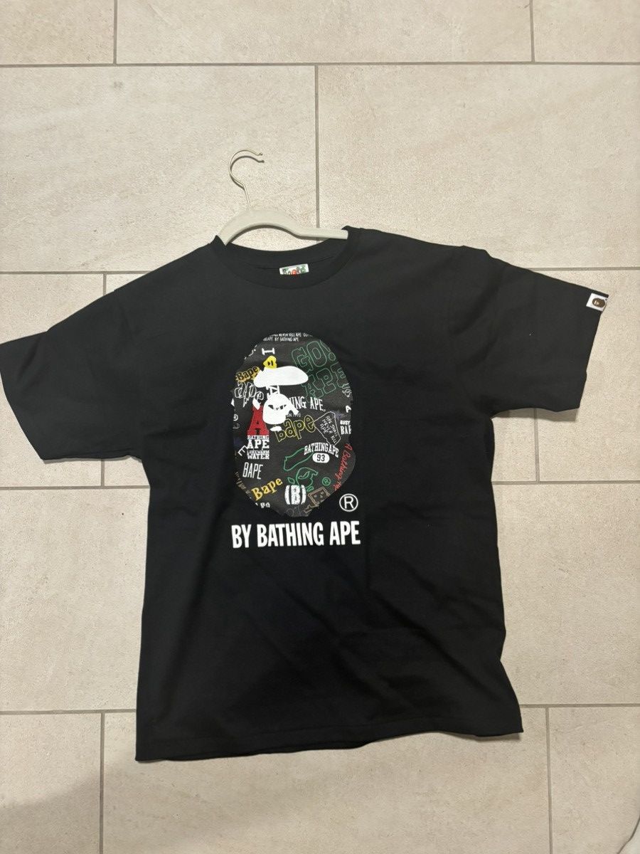 Bape Bape “hand draw” tshirt Size US L / EU 52-54 / 3 - 1 Thumbnail