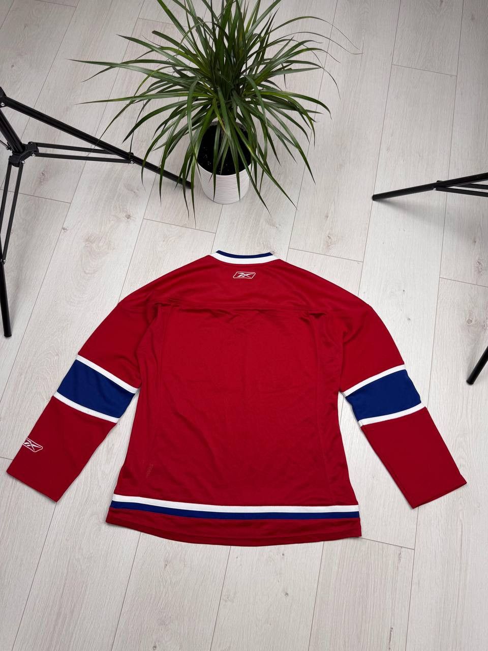 NHL × Reebok Vintage Reebok NHL Montreal Canadiens Hockey Jersey Women`s Size M / US 6-8 / IT 42-44 - 8 Thumbnail