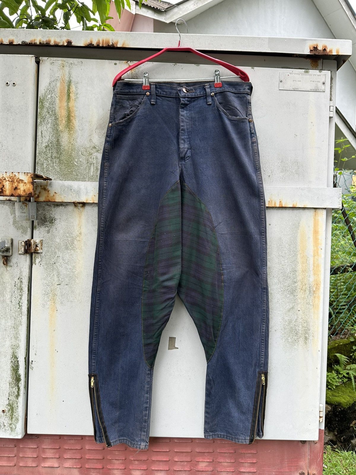 👹Vintage Wrangler Baggy Big Front Rise Harem Pants