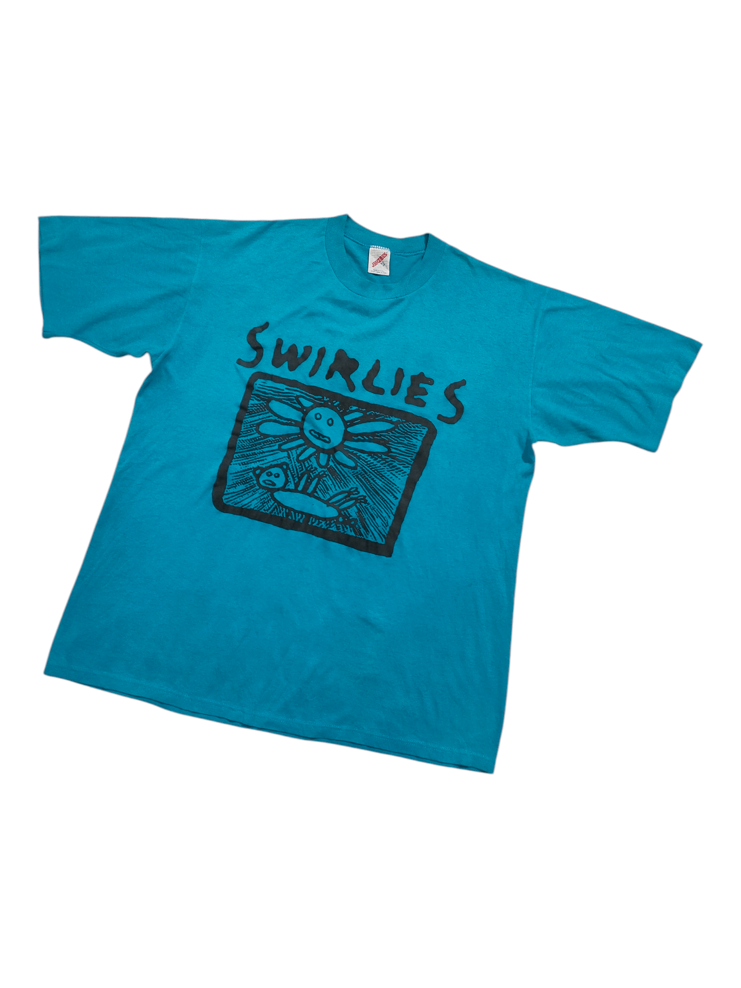 90s SWIRLIES Vintage Band T-Shirt SHOEGAZE THE SWIRLIES