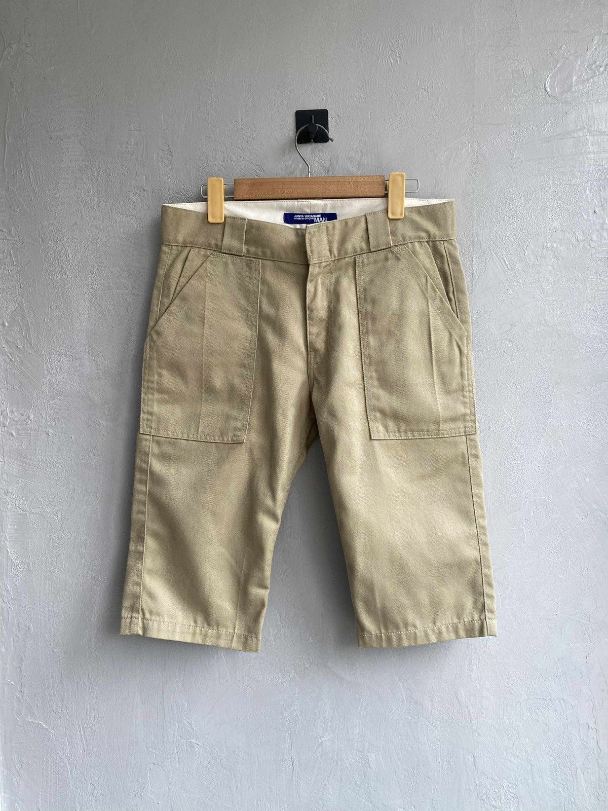 Junya Watanabe Junya Watanabe x Dickies Khaki Beige Shorts Size US 32 / EU 48 - 1 Thumbnail