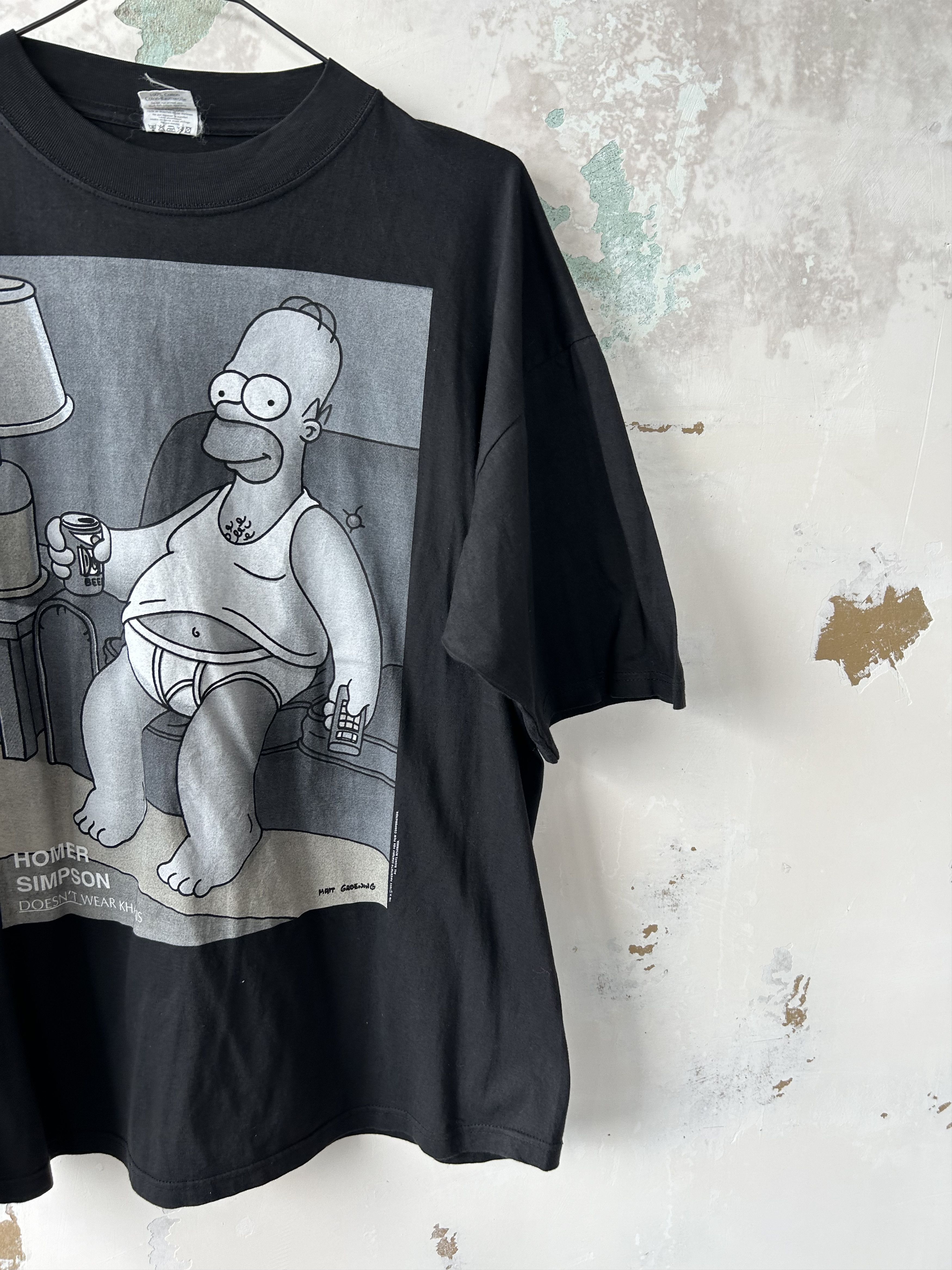 The Simpsons The Simpsons 90s vinatge tee t shirt Size US XL / EU 56 / 4 - 2 Thumbnail