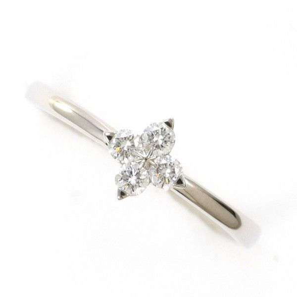 Luxuness Star Jewelry Pt950 Ring Platinum Metal Ring in Silver, Women's
