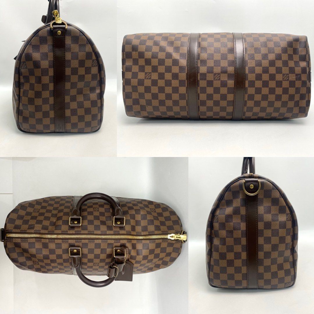 Louis Vuitton Louis Vuitton Damier Keepall Bandouliere 45 Duffle Bag Size ONE SIZE - 4 Thumbnail
