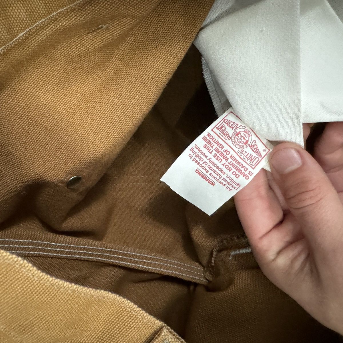 Carhartt × Vintage Essential Vintage 80s Carhartt double knees union made pants Size US 38 / EU 54 - 4 Thumbnail