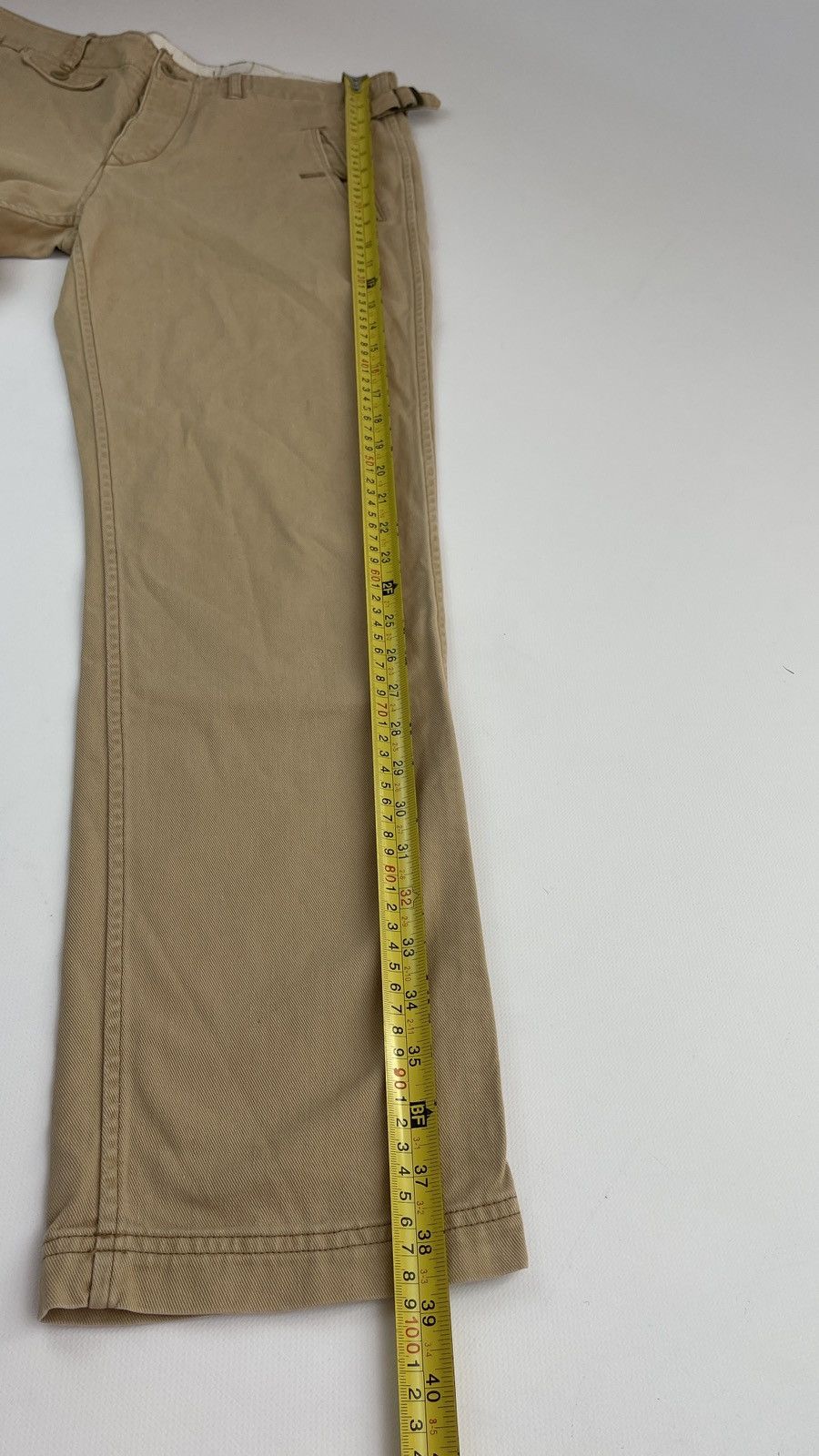 Polo Ralph Lauren × Vintage Polo Ralph Lauren Vintage 33x31 Beige Pants Size US 33 - 10 Thumbnail