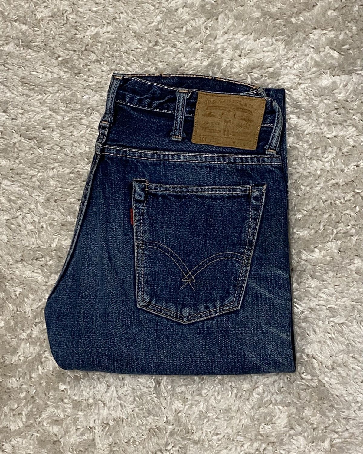 FOB Factory Jean FOB Factory Lot F-157 Selvedge 15oz Made in Japan Size US 31 - 13 Thumbnail